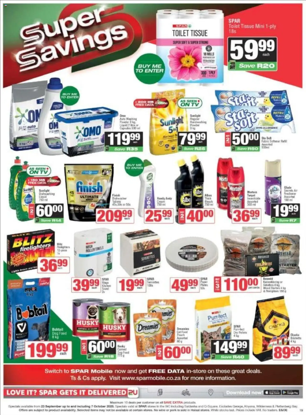 New Spar catalogue – valid from 23.09.2025 | Page: 19 | Products: Data, Toilet, Wine, Pork