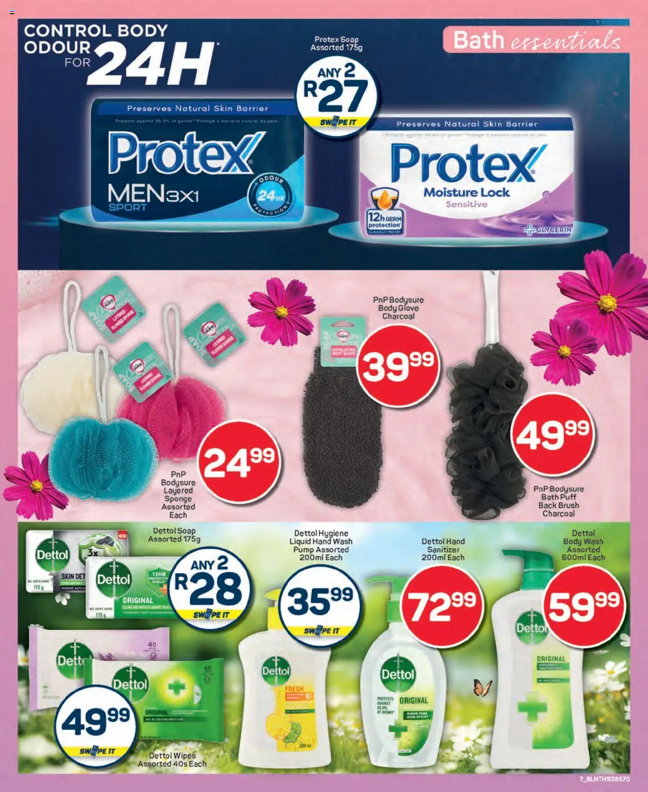 New Pick n Pay catalogue – valid from 25.09.2025 | Page: 7 | Products: Lock, Bath, Soap, Body wash