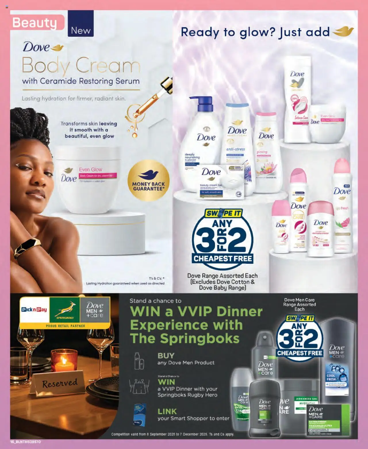 New Pick n Pay catalogue – valid from 25.09.2025 | Page: 16 | Products: Serum, Cream, Body cream