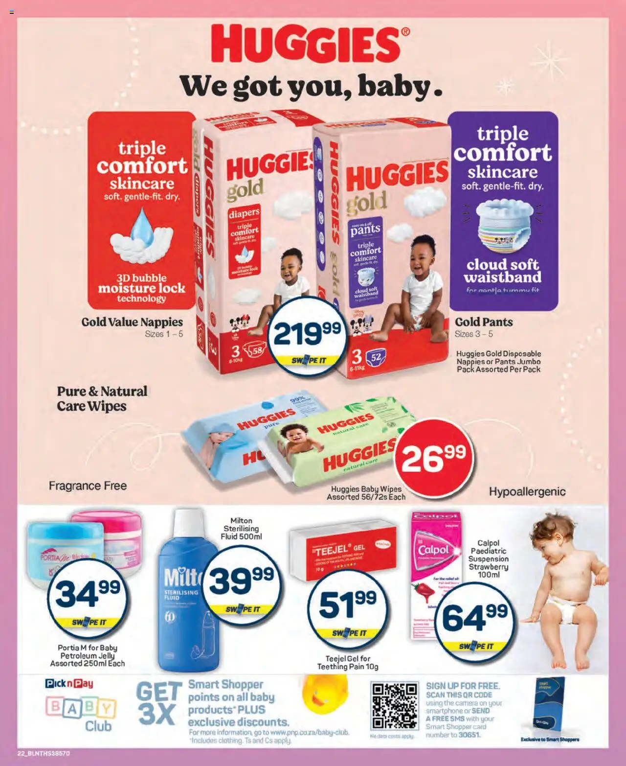 New Pick n Pay catalogue – valid from 25.09.2025 | Page: 22 | Products: Pants, Smartphone, Lock, Fragrance