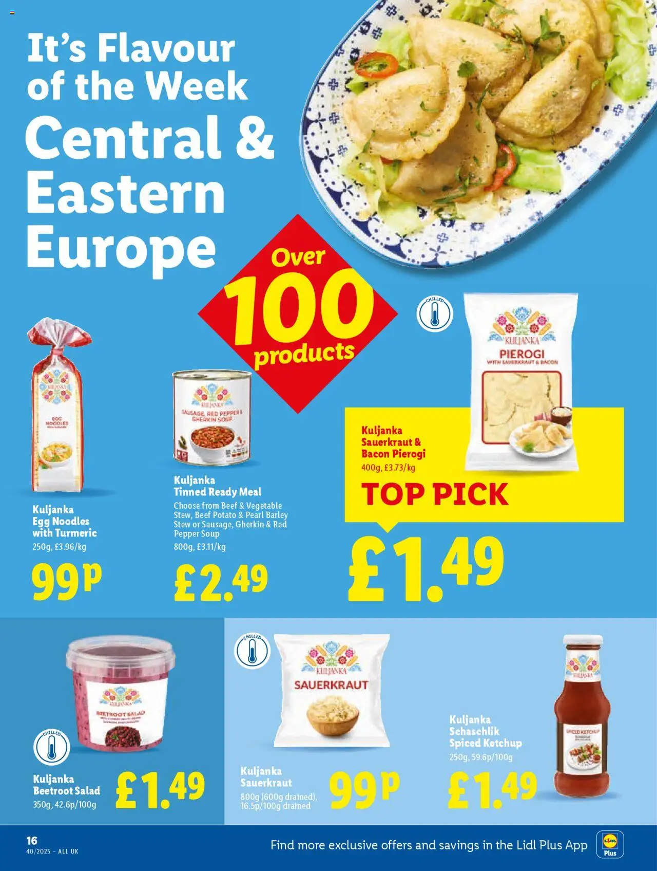  | Page: 16 | Products: Noodles, Beef, Ketchup, Soup