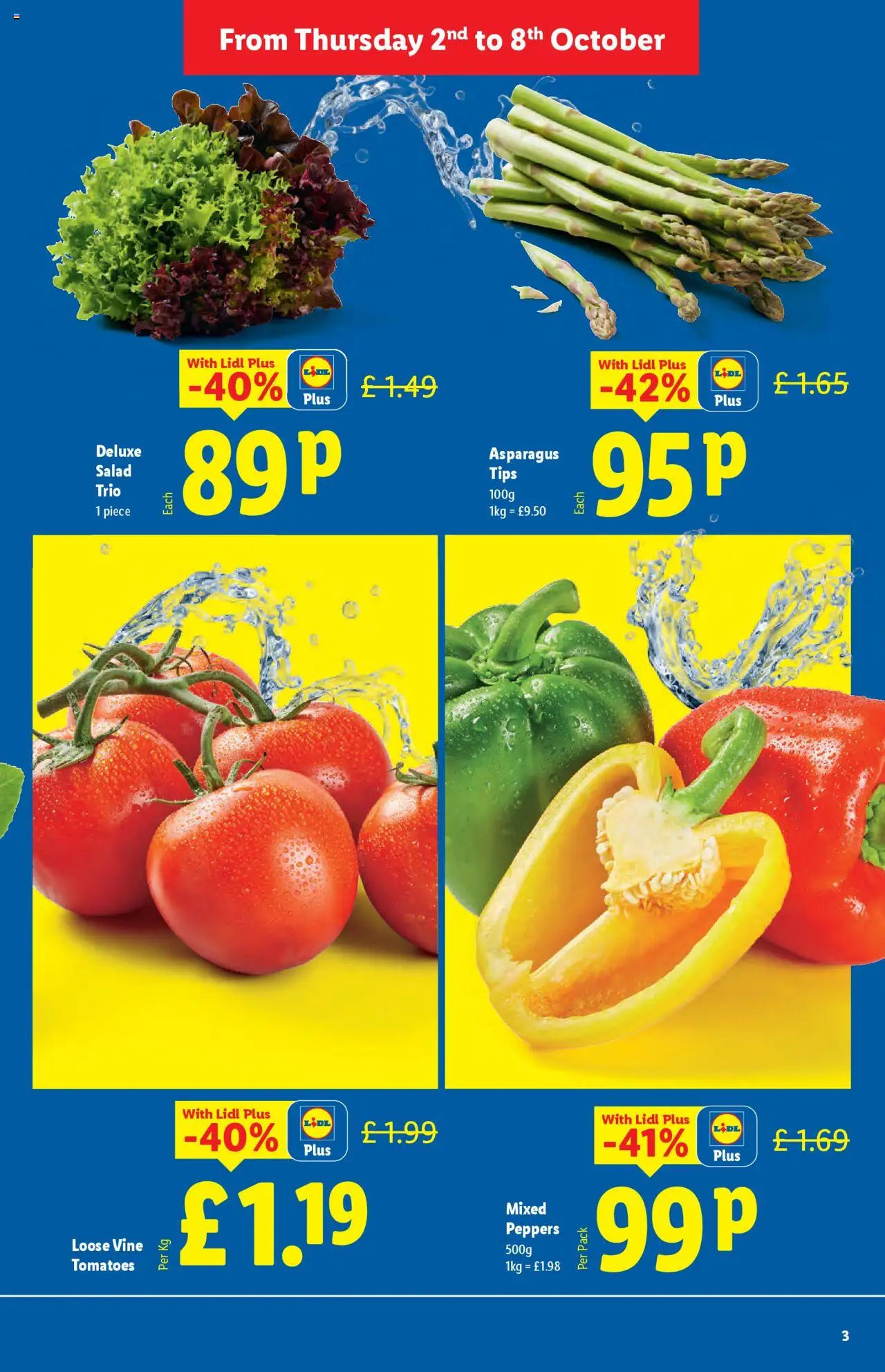  | Page: 3 | Products: Peppers, Tomatoes, Salad