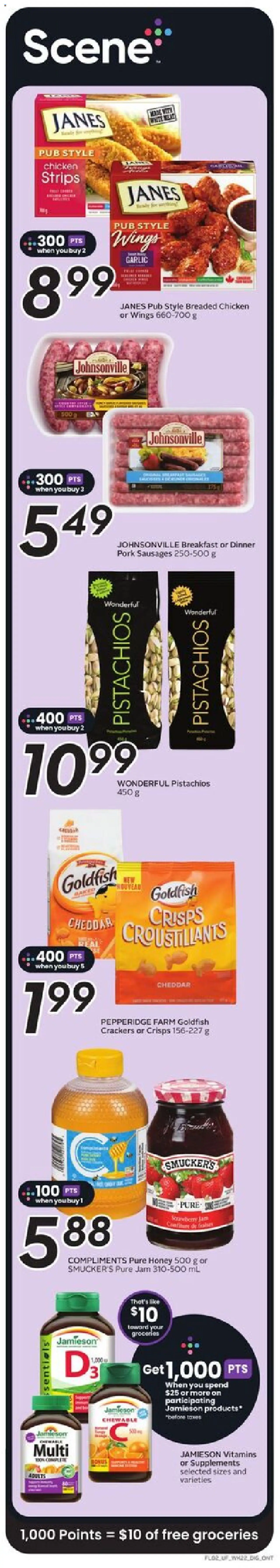 Sobeys flyer valid from 25.09.2025 | Page: 3 | Products: Chicken, Pork