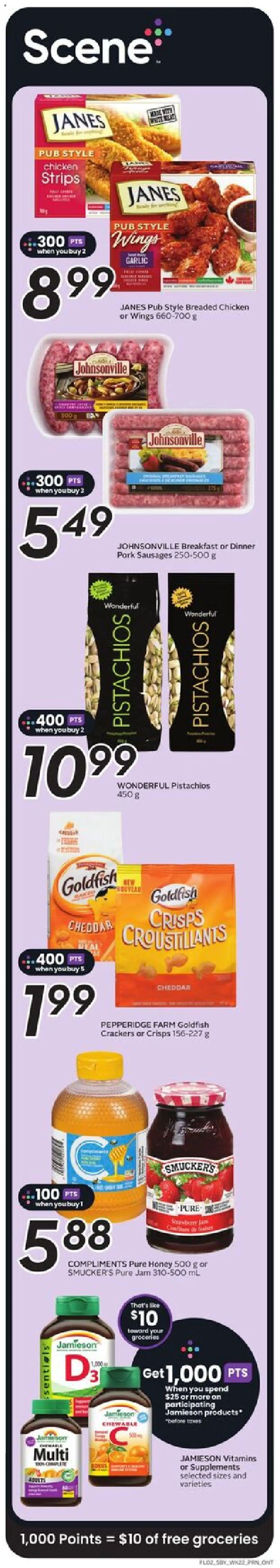 Sobeys flyer valid from 25.09.2025 | Page: 3 | Products: Chicken, Pork