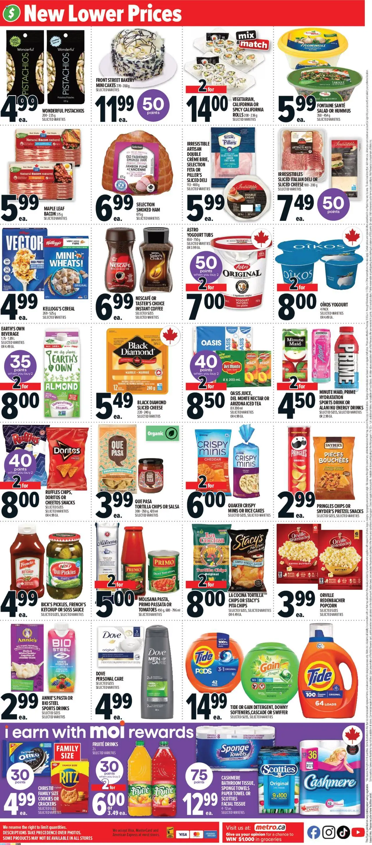 Metro flyer valid from 25.09.2025 | Page: 4 | Products: Tea, Pasta, Salad, Coffee