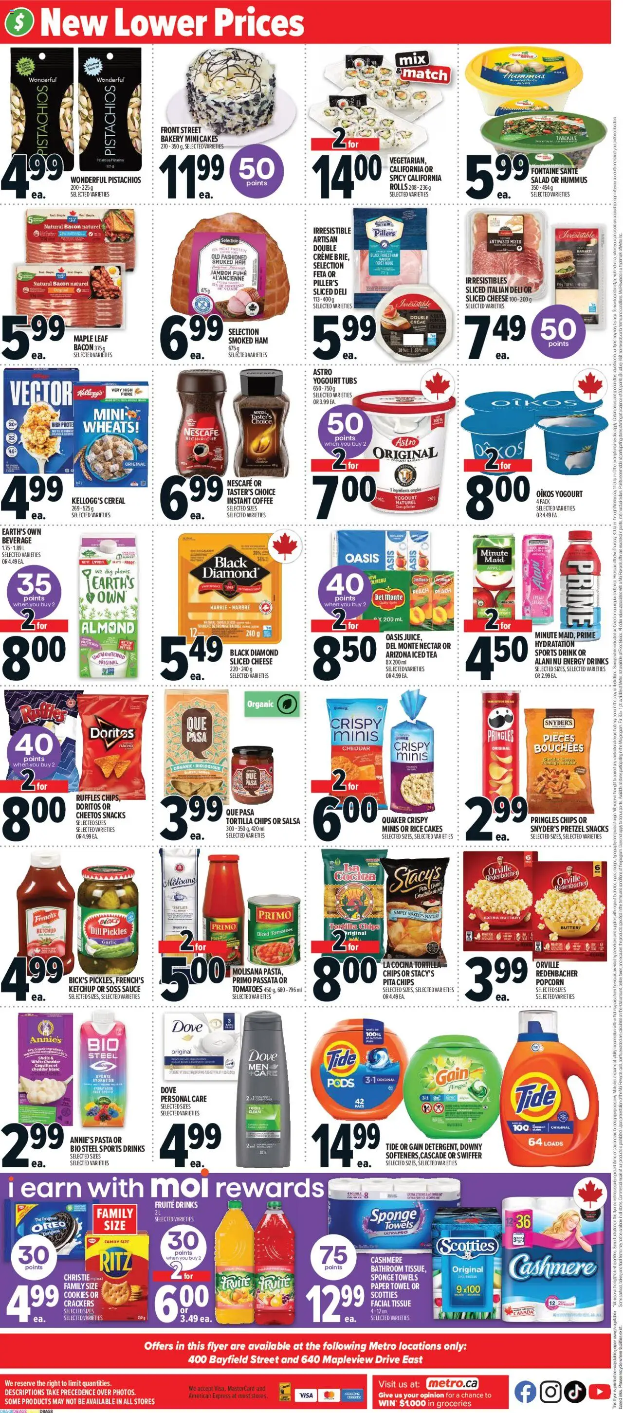 Metro flyer valid from 25.09.2025 | Page: 4 | Products: Rice, Sponge, Coffee, Ham