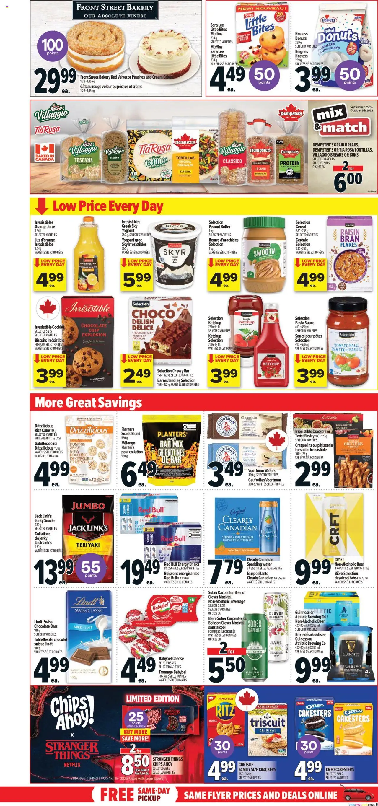 Metro flyer valid from 25.09.2025 | Page: 11 | Products: Pasta, Butter, Pumpkin, Beer