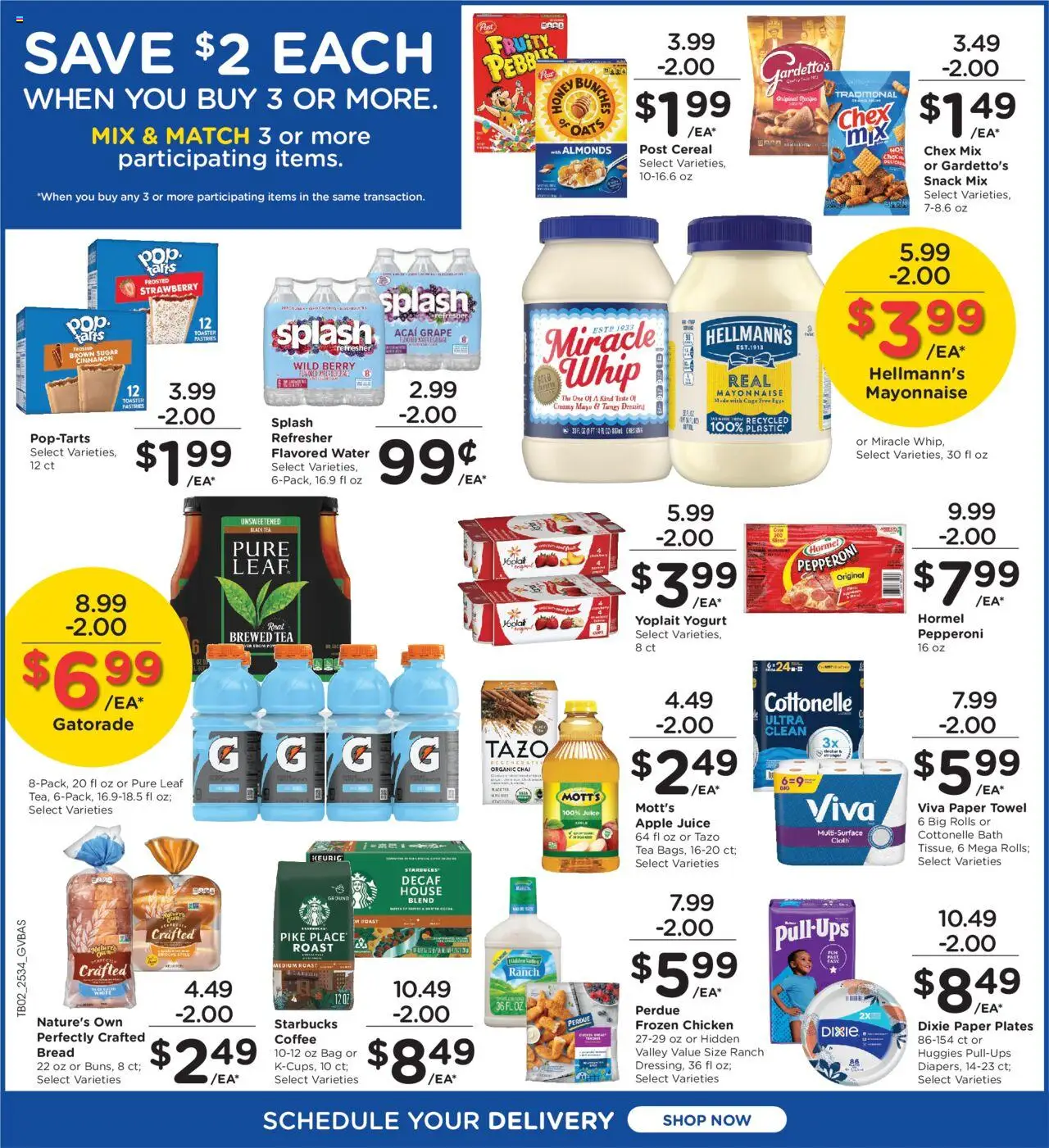 Kroger Weekly Ad - valid from 24.09.2025 | Page: 3 | Products: Toaster, Bath, Coffee, Water