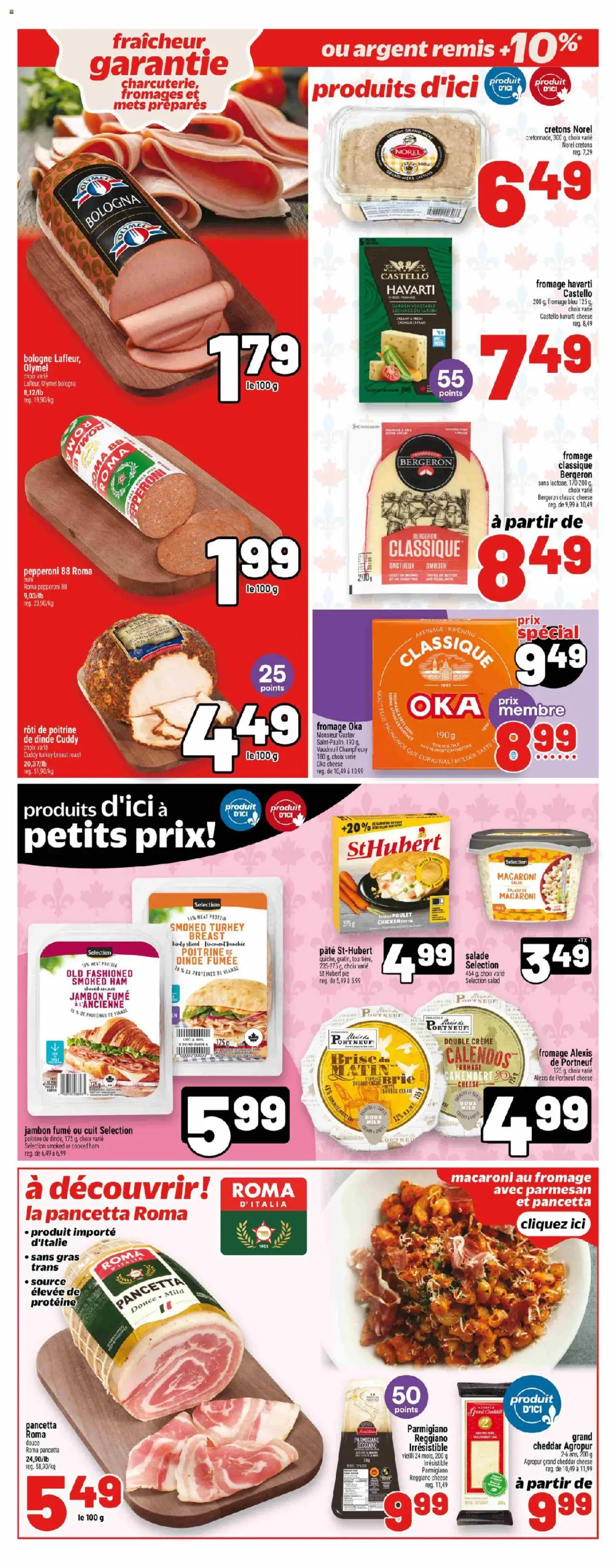 Metro flyer valid from 25.09.2025 | Page: 14 | Products: Salad, Turkey, Butter, Ham