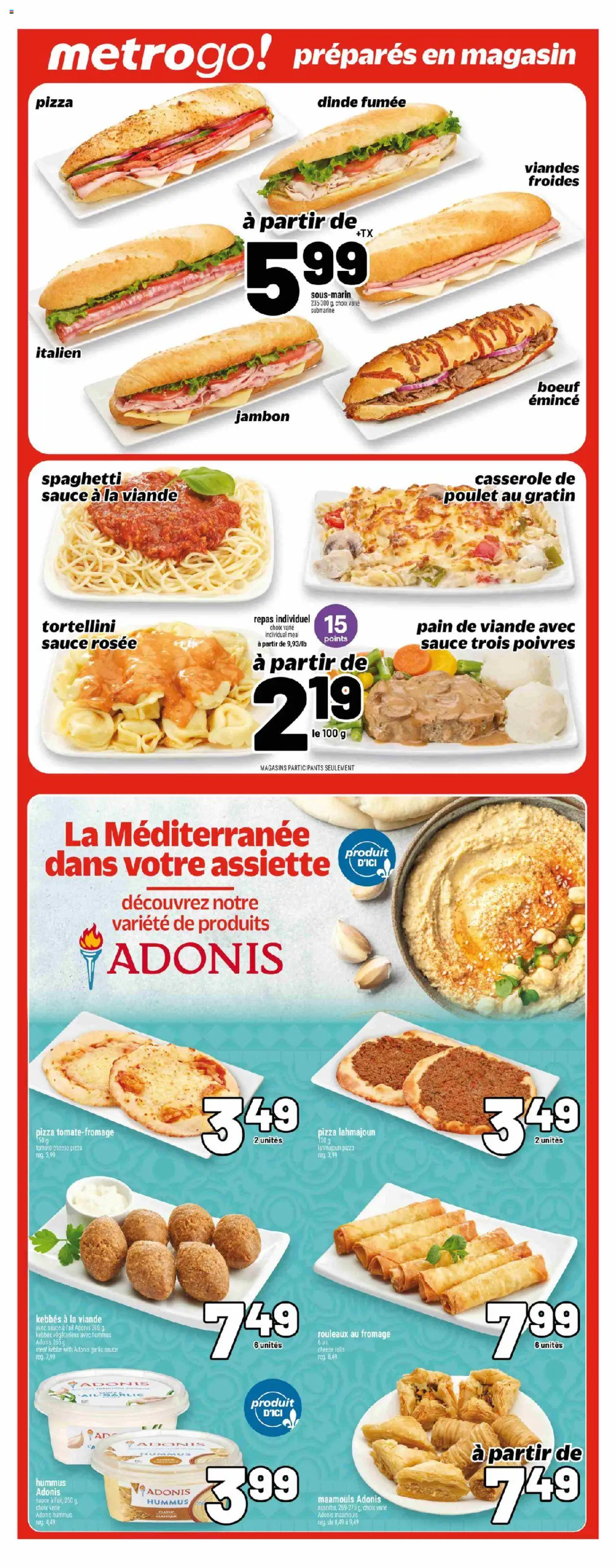Metro flyer valid from 25.09.2025 | Page: 16 | Products: Cheese, Pizza