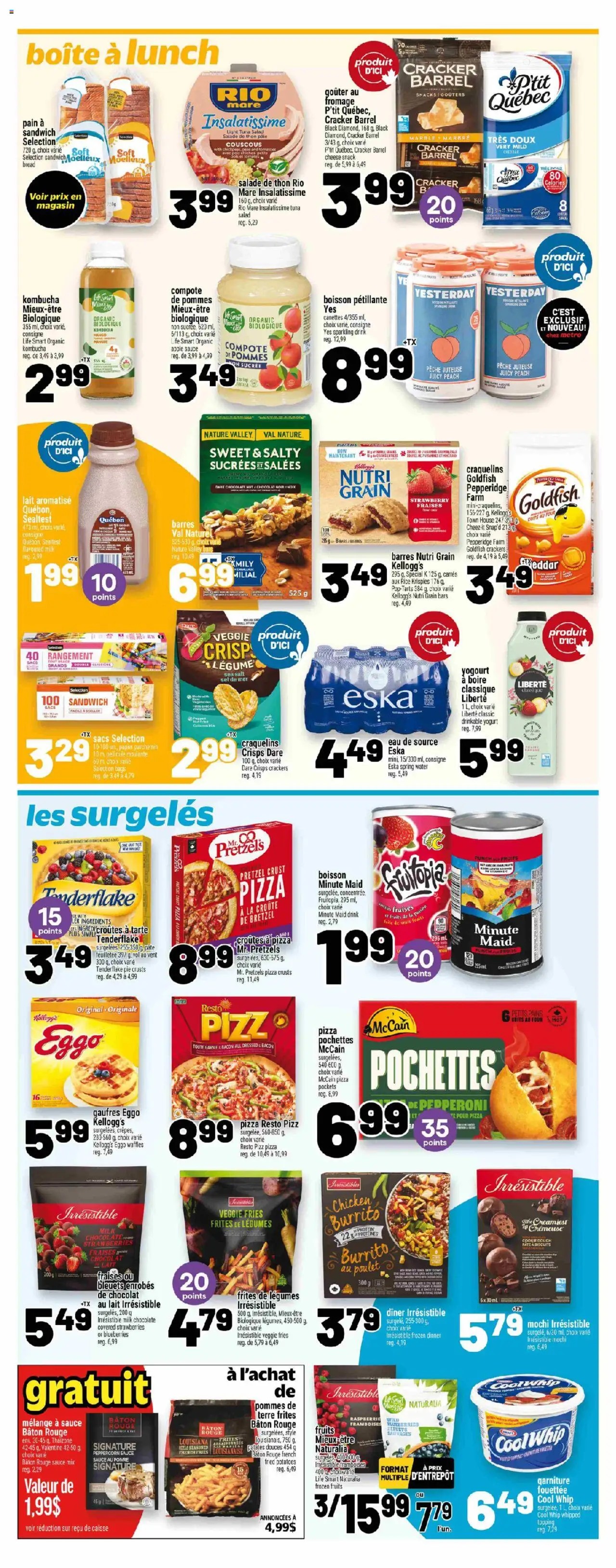 Metro flyer valid from 25.09.2025 | Page: 18 | Products: Rice, Salad, Bread, Chocolate