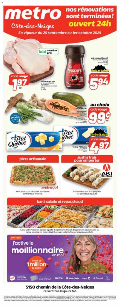 Metro - North York from Sep 25, 2025 > weekly specials & deals 10 Metro – North York from Sep 25, 2025 > weekly specials & deals