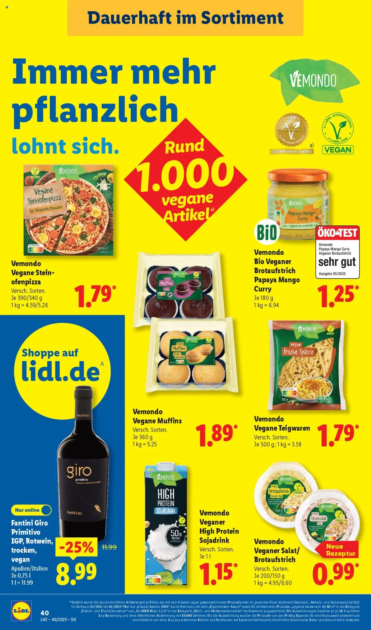Lidl Prospekt Holzminden – gültig ab 29.09.2025 | Seite: 58 | Produkte: Mango, Steak