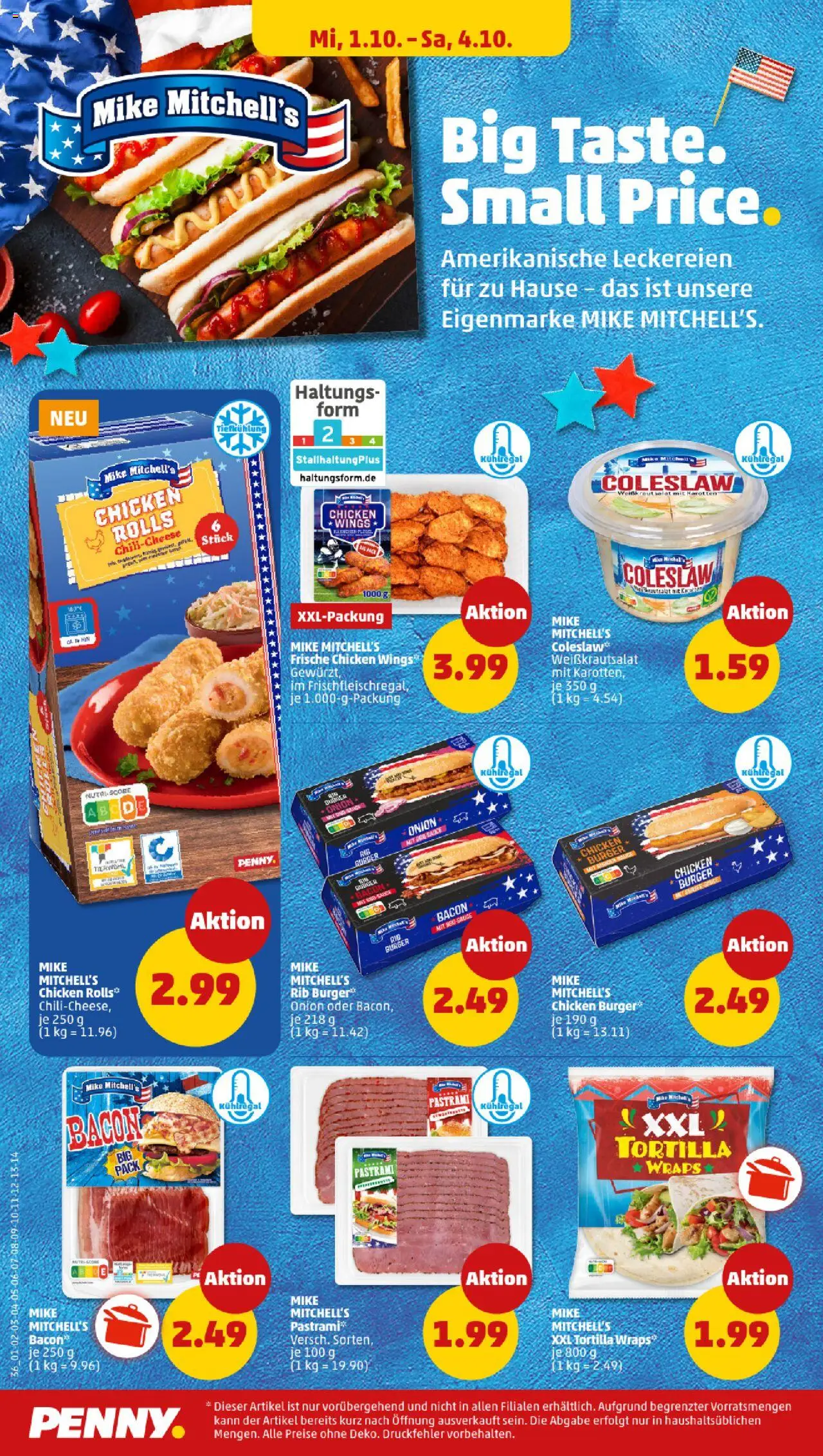 Penny Prospekt 	 – gültig ab 29.09.2025 | Seite: 36 | Produkte: Burger