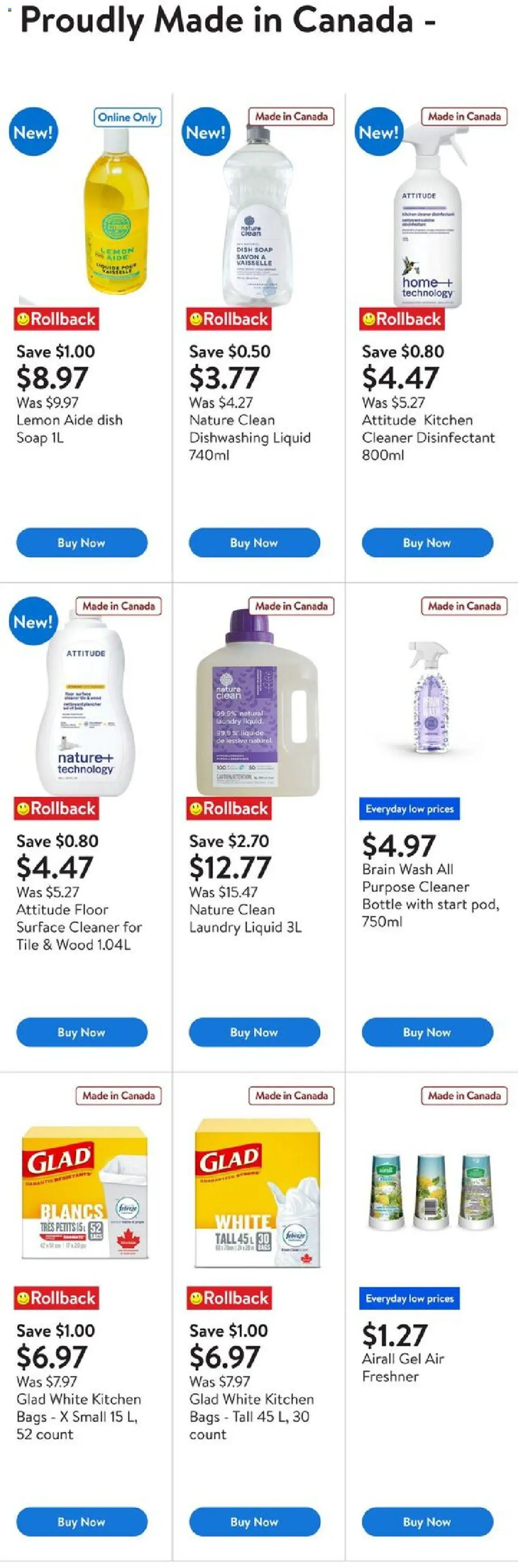 Walmart flyer valid from 25.09.2025 | Page: 8 | Products: Soap