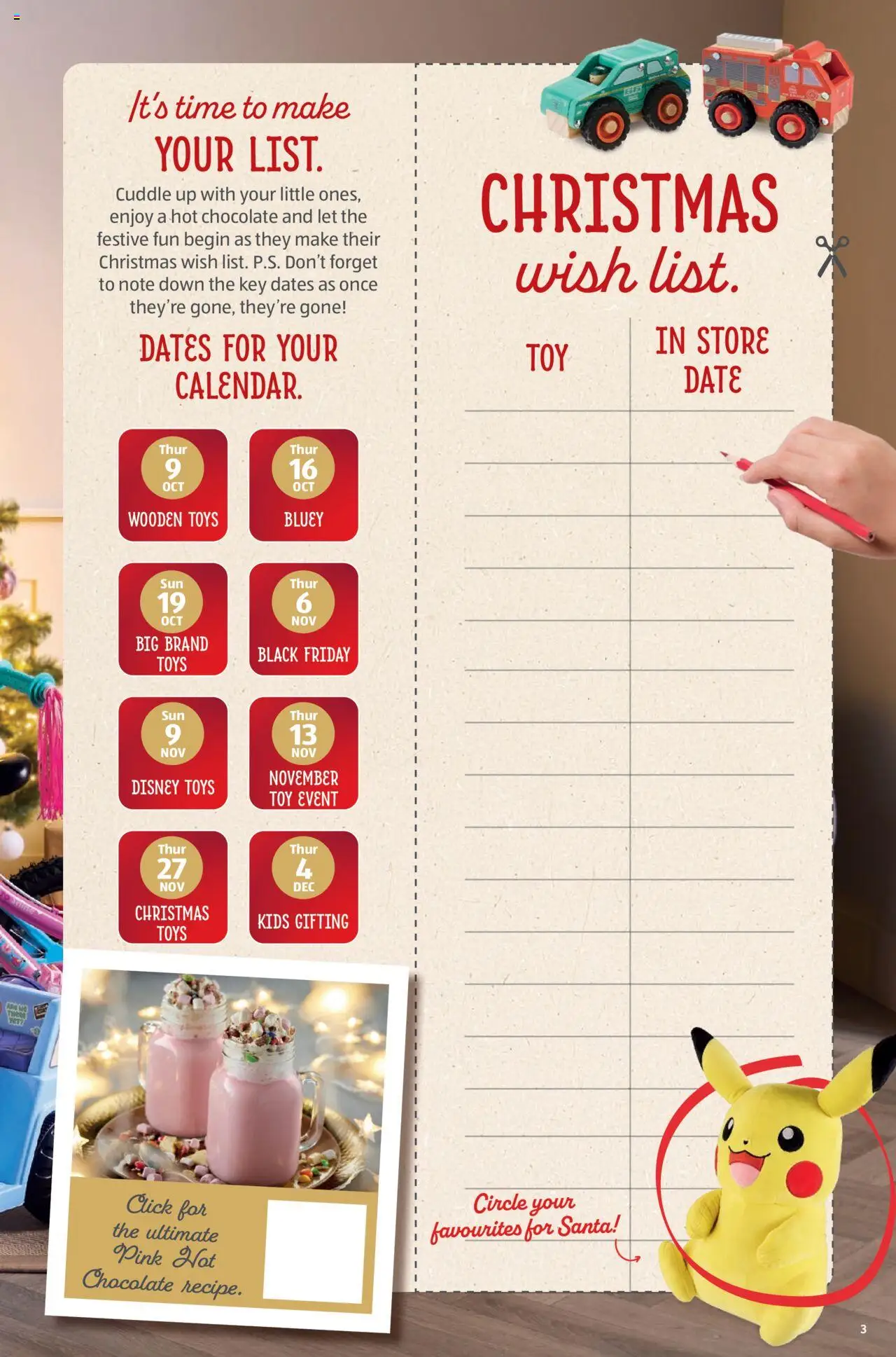  | Page: 3 | Products: Toy, Chocolate, Papier blanc