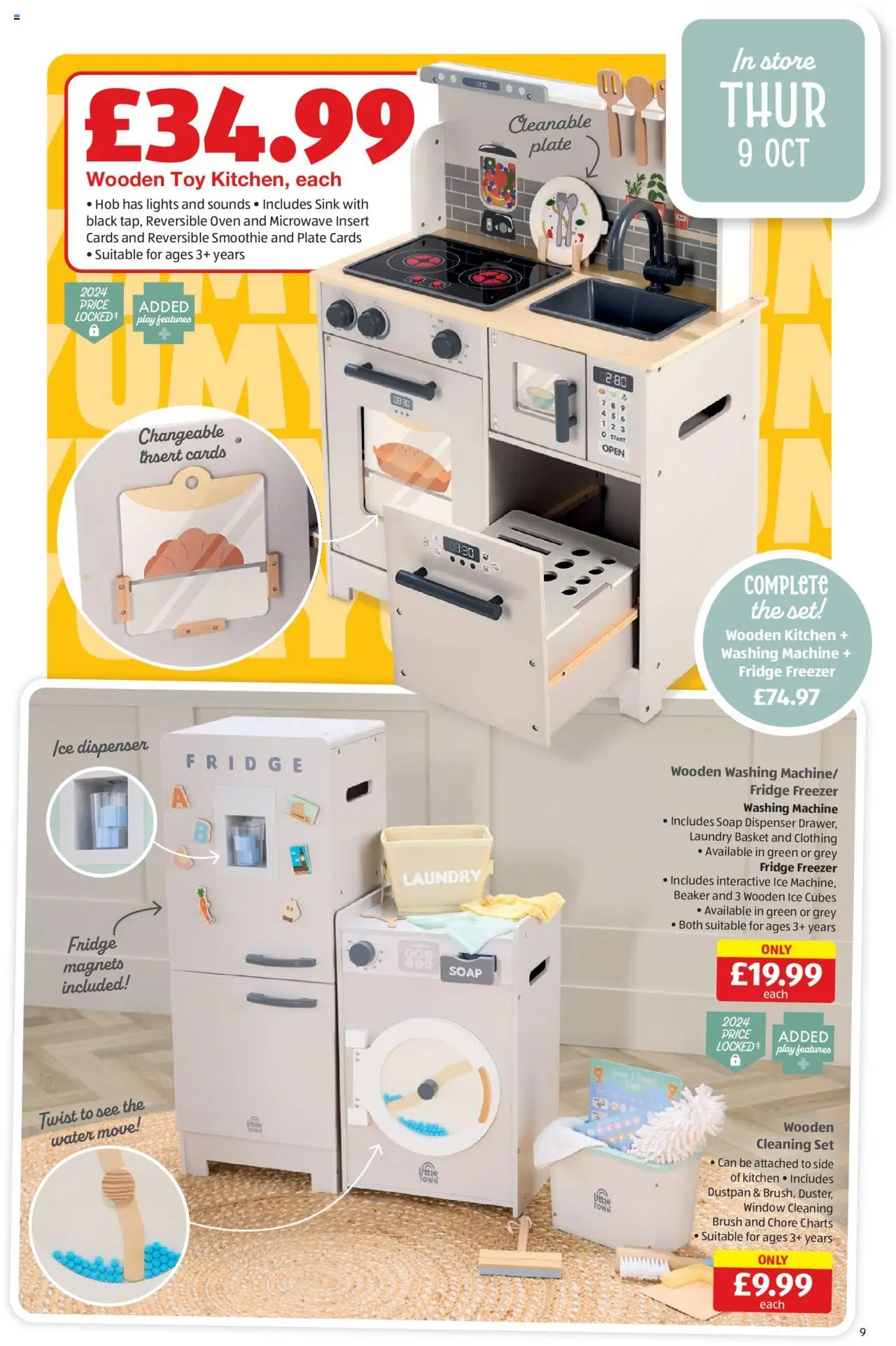  | Page: 9 | Products: Soap, Linssit, Washing machine, Oven