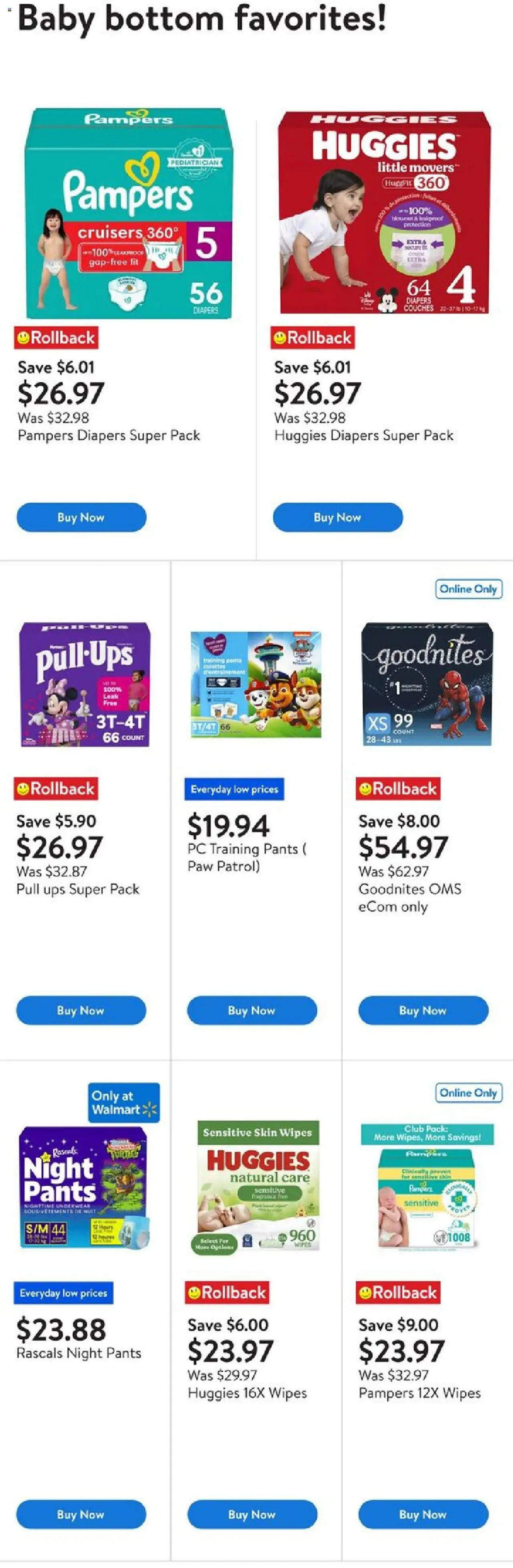 Walmart flyer valid from 25.09.2025 | Page: 3 | Products: PC, Fragrance, Pants, Underwear