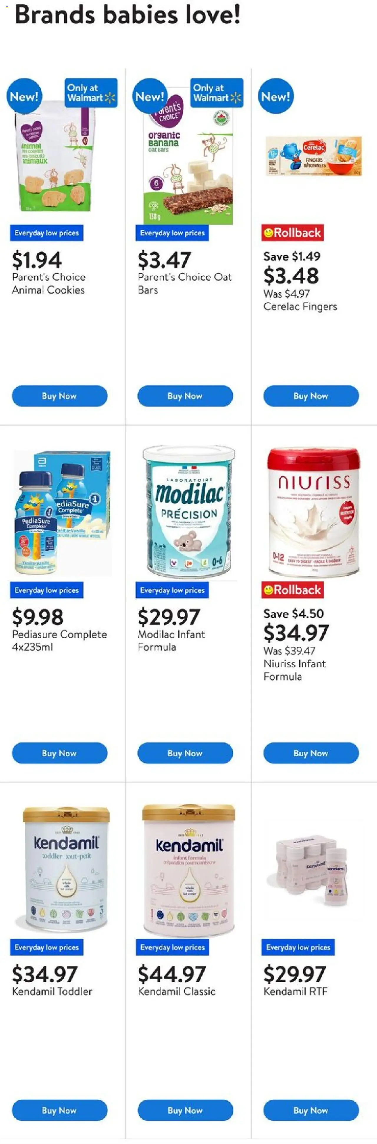 Walmart flyer valid from 25.09.2025 | Page: 6 | Products: Cookies