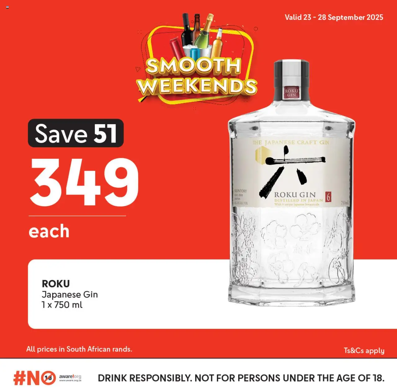 New Makro catalogue – valid from 23.09.2025 | Page: 4 | Products: Gin