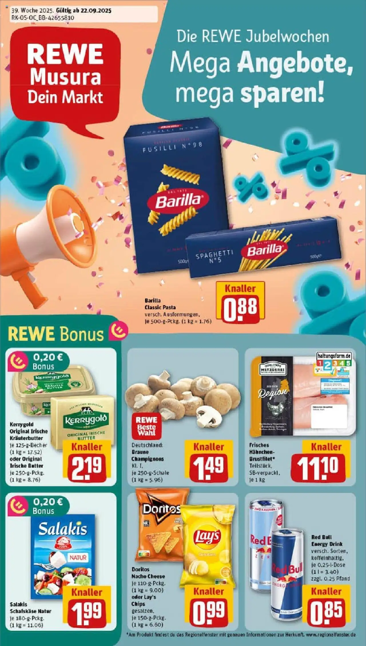 REWE Prospekt ab 21.09.2025 zum Blättern » Angebote