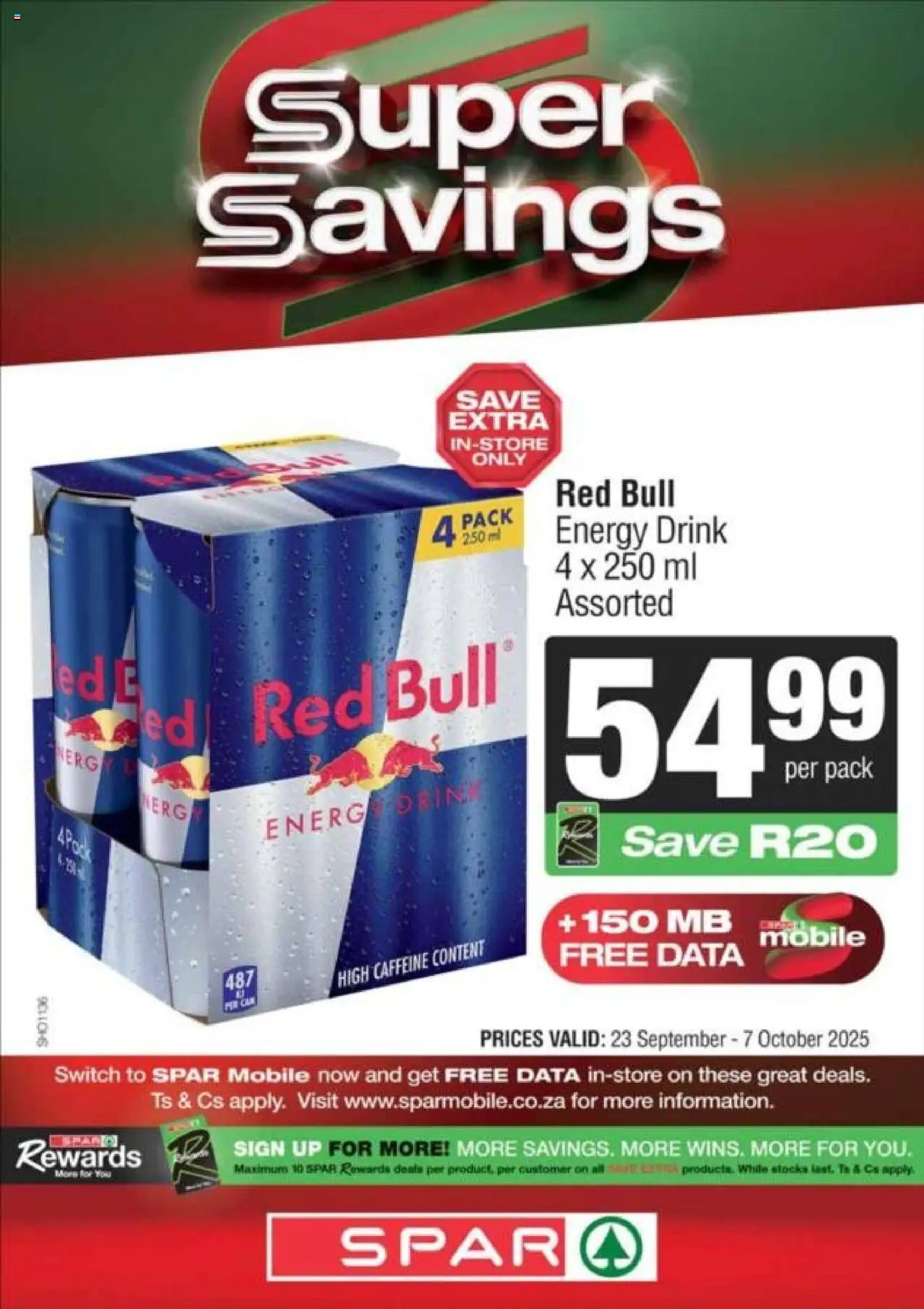 New Spar catalogue – valid from 23.09.2025 | Page: 9 | Products: Data, Switch