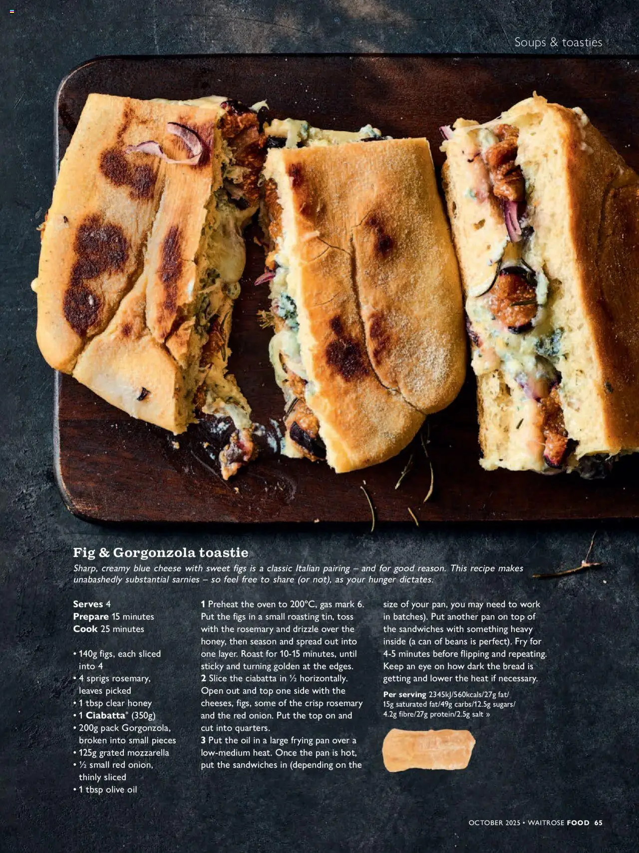  | Page: 65 | Products: Olive oil, Rosemary, Bread, Honey