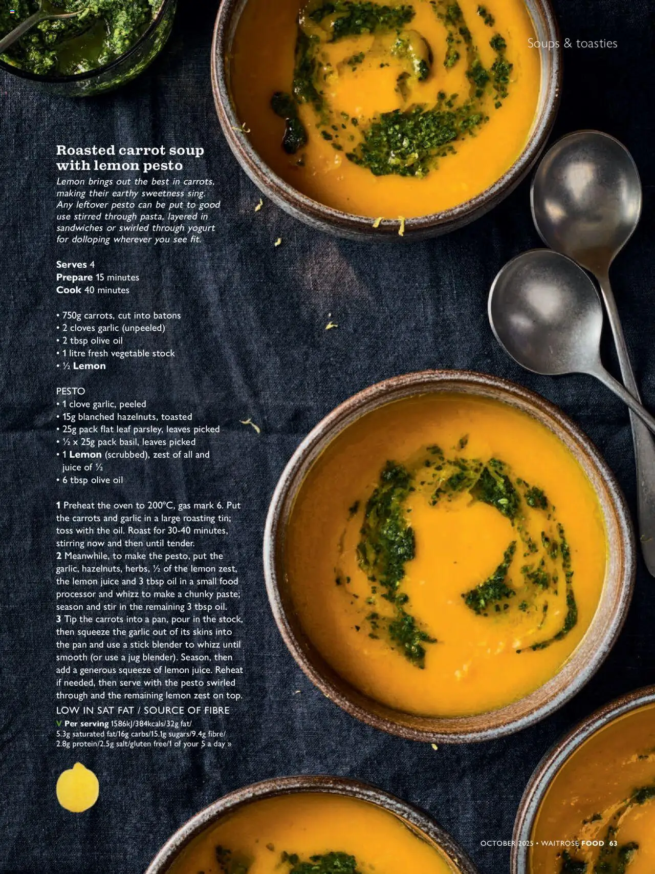  | Page: 63 | Products: Olive oil, Yogurt, The oven, Lemon