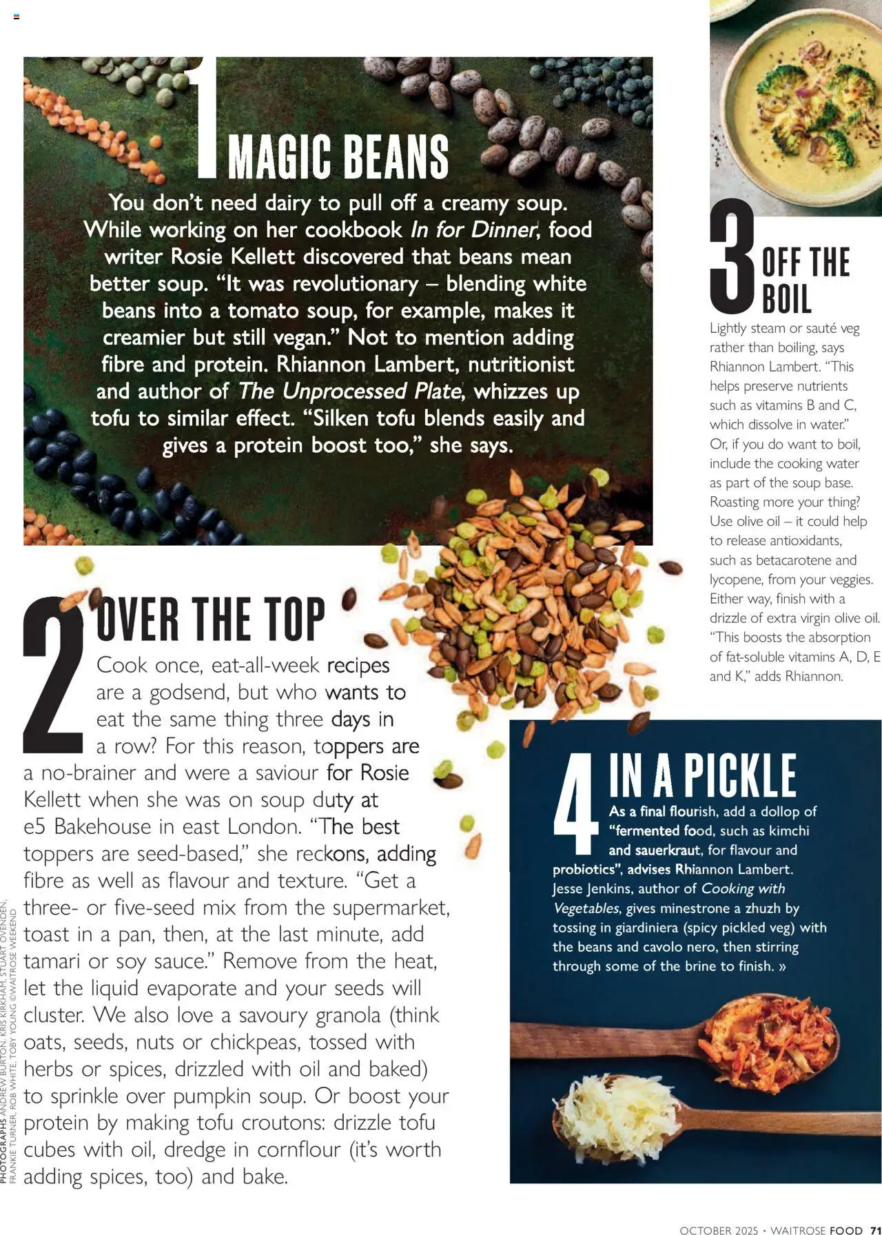  | Page: 71 | Products: Olive oil, Oil, Nuts, Soup