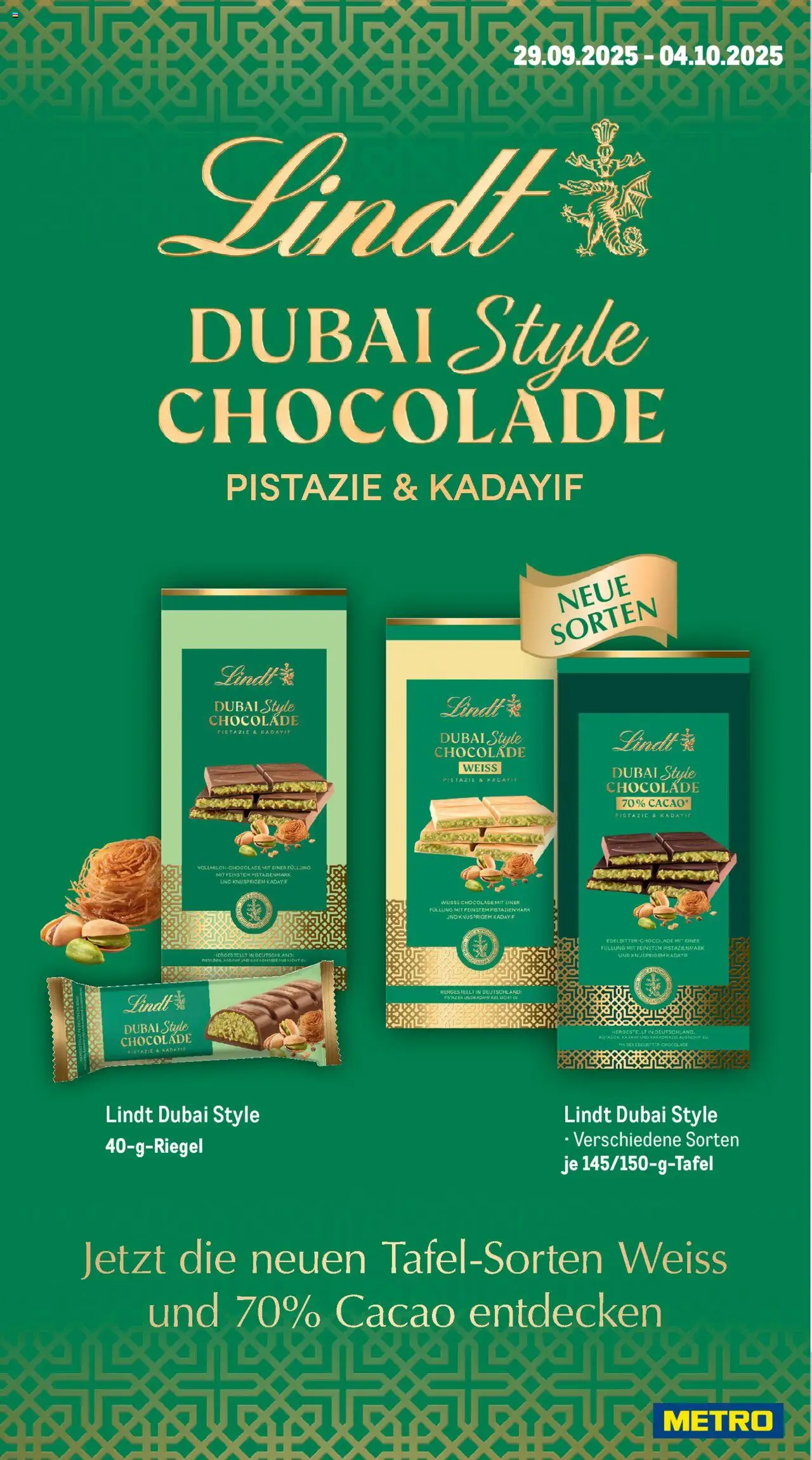 Metro Prospekt 	 – gültig ab 29.09.2025 | Seite: 12 | Produkte: Lindt