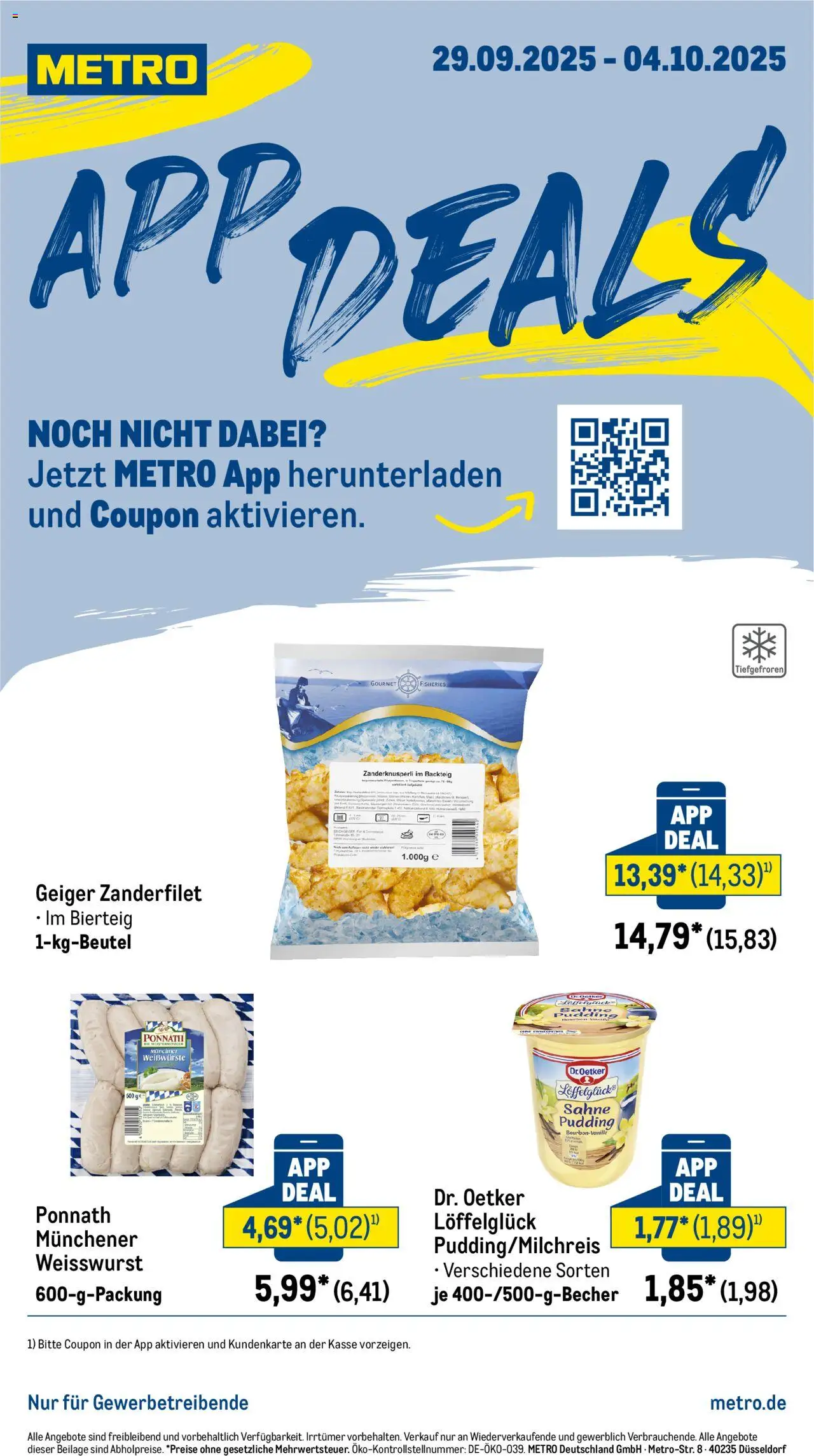 Metro App Deals (ab 29.09.2025) zum Blättern 6 Metro App Deals (ab 29.09.2025) zum Blättern