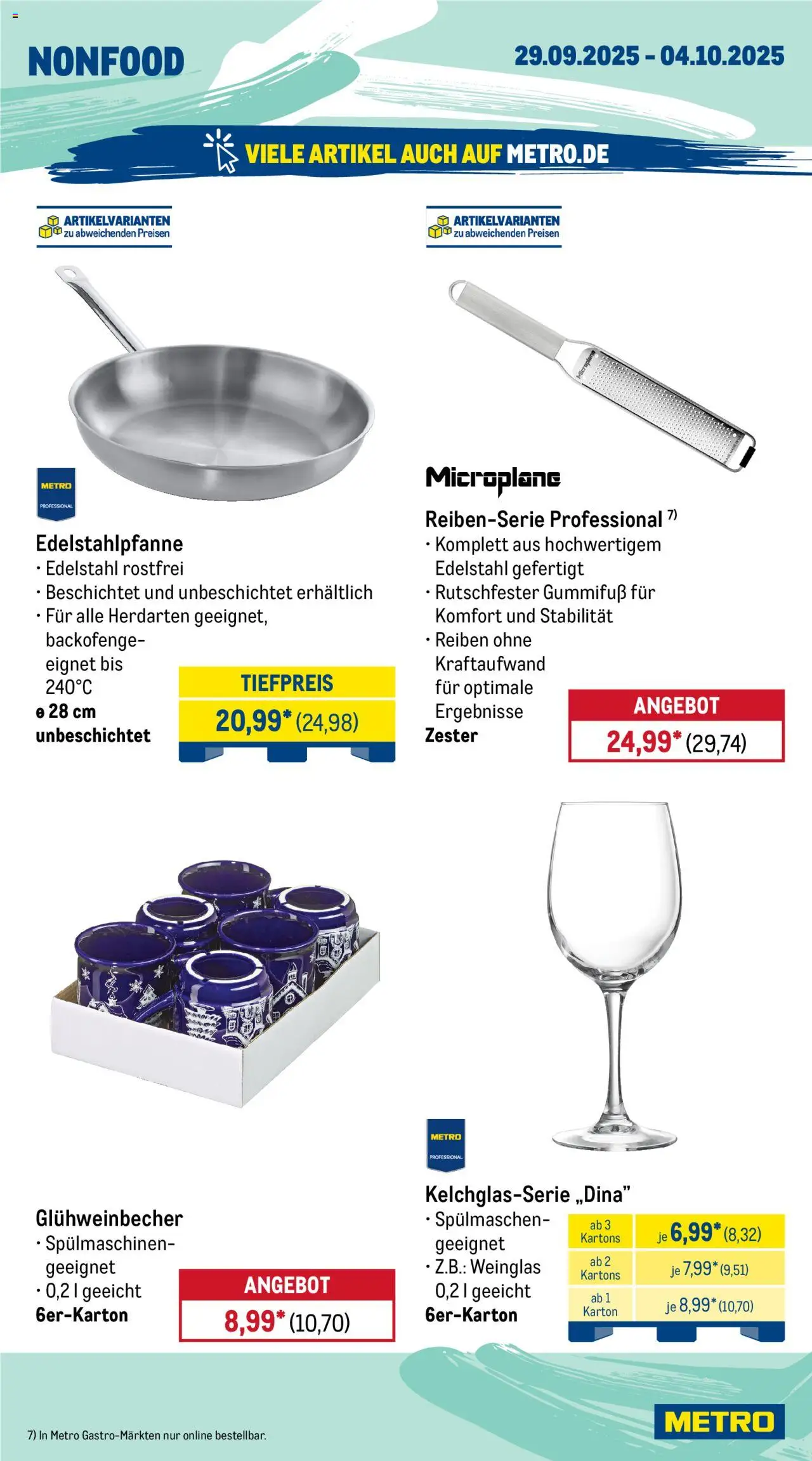 Metro Wochen-Angebote Gastro – gültig ab 29.09.2025 | Seite: 18