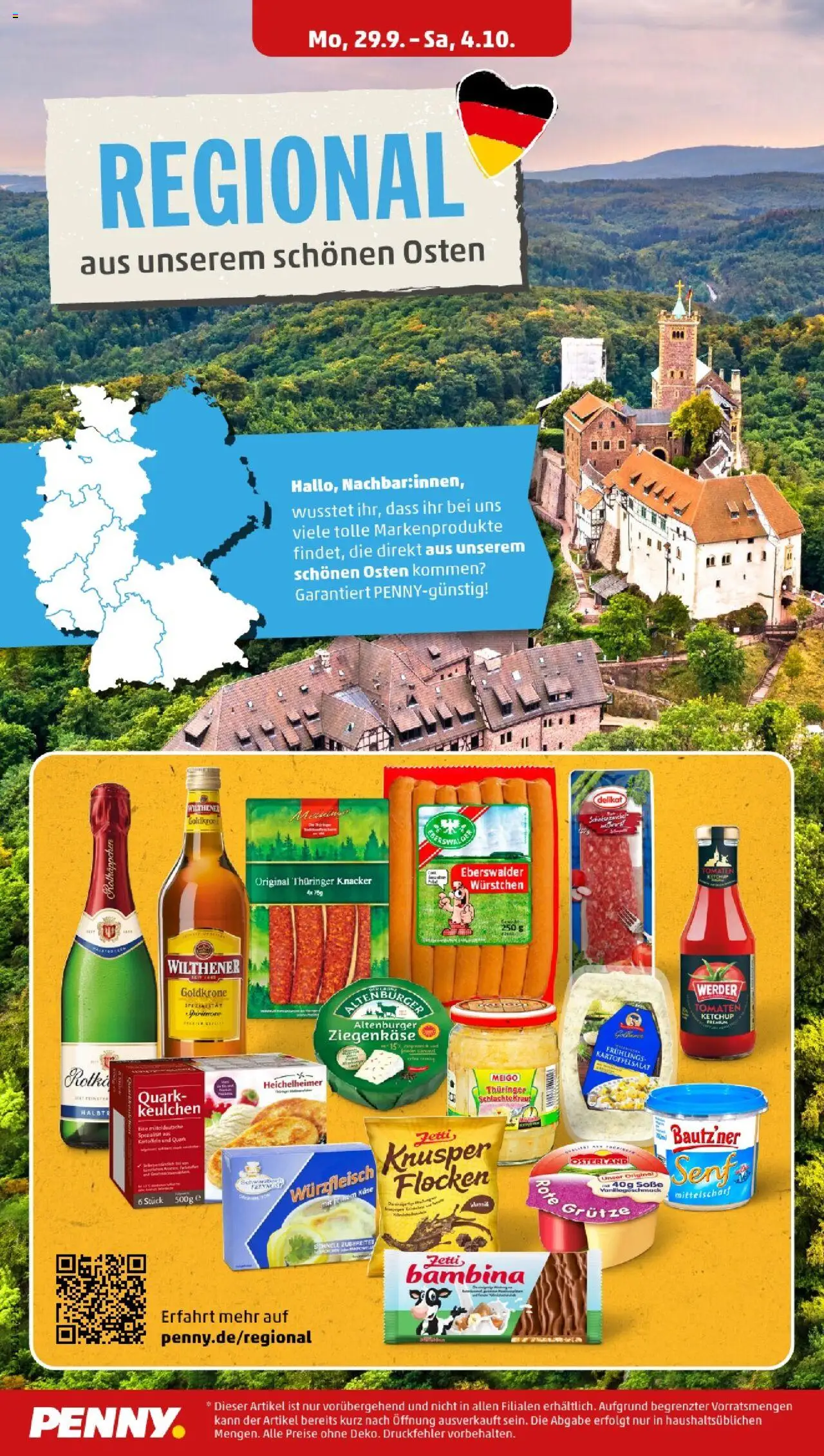 Penny - Berlin – gültig ab 29.09.2025 | Seite: 14 | Produkte: Quark, Käse, Ziegenkäse, Kartoffeln