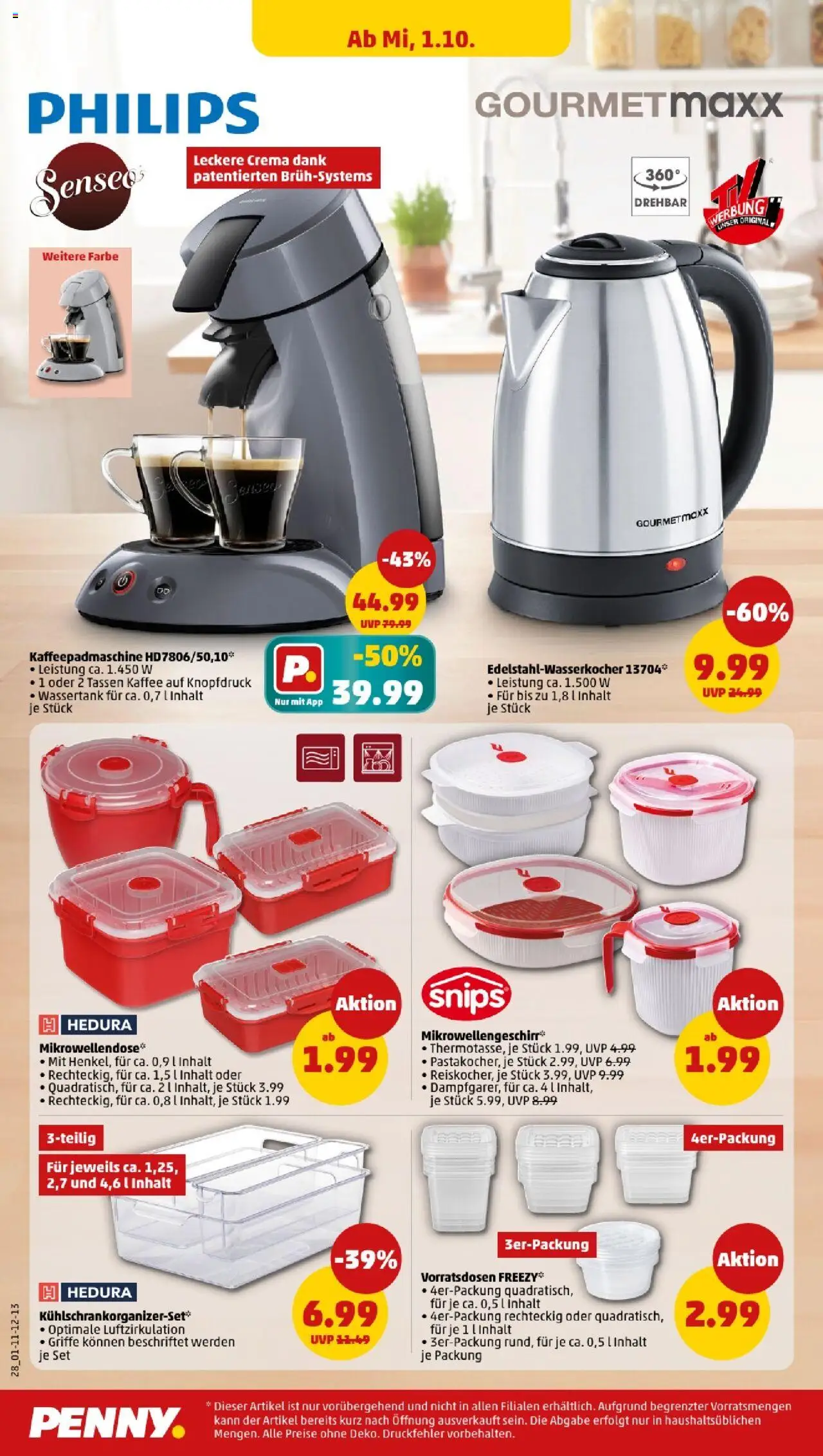 Penny - Berlin – gültig ab 29.09.2025 | Seite: 30 | Produkte: Philips, Kaffee