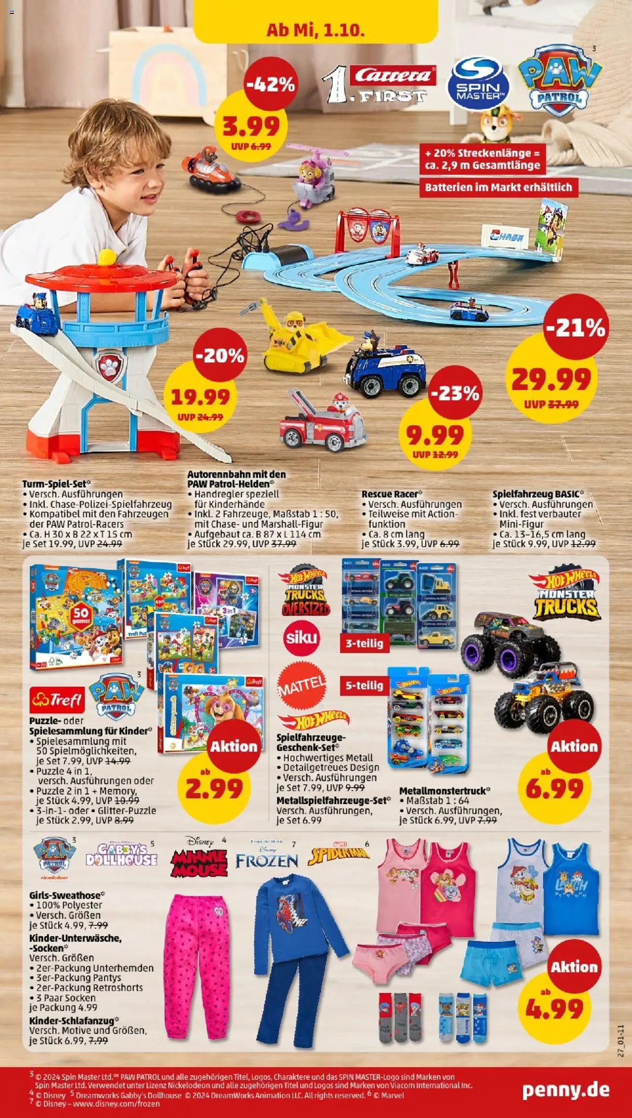 Penny - Berlin – gültig ab 29.09.2025 | Seite: 29 | Produkte: Batterien, Monster, Socken