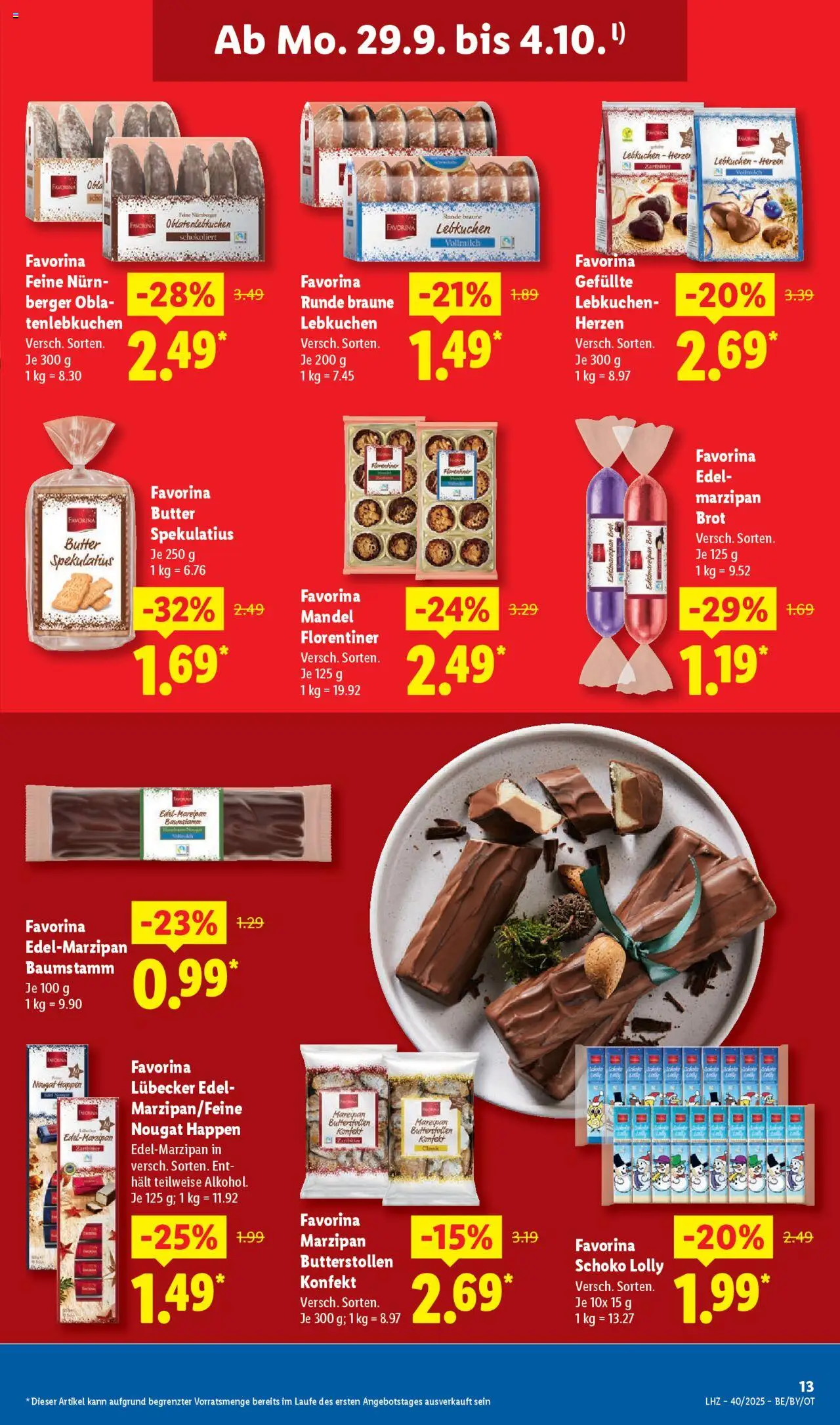 Lidl Prospekt Zossen – gültig ab 29.09.2025 | Seite: 25 | Produkte: Butter, Brot