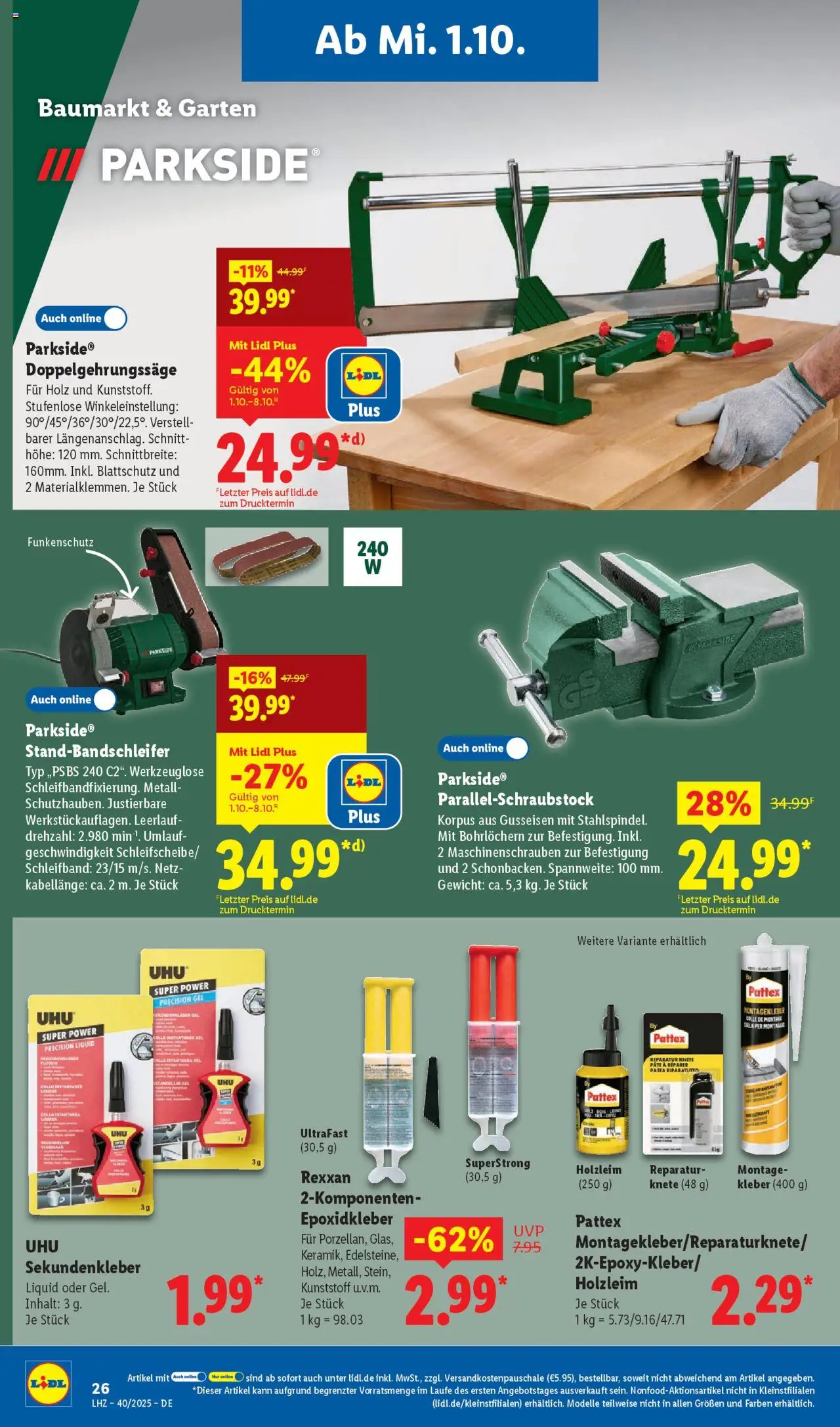 Lidl Prospekt Zossen – gültig ab 29.09.2025 | Seite: 38 | Produkte: Gewicht, Pasta