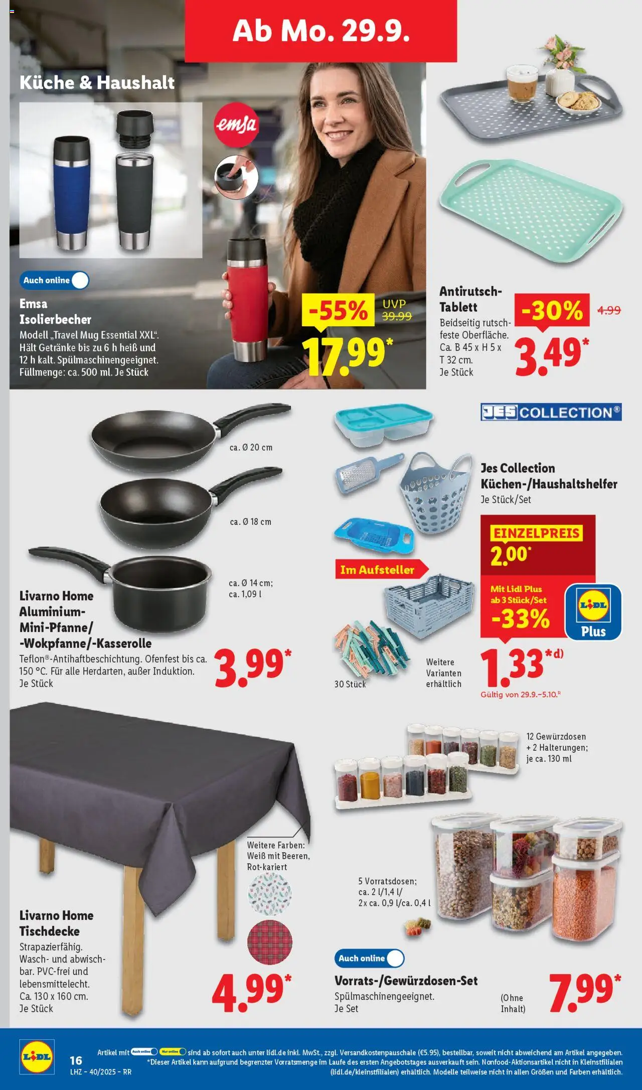 Lidl Prospekt Bestwig – gültig ab 29.09.2025 | Seite: 28 | Produkte: Küche
