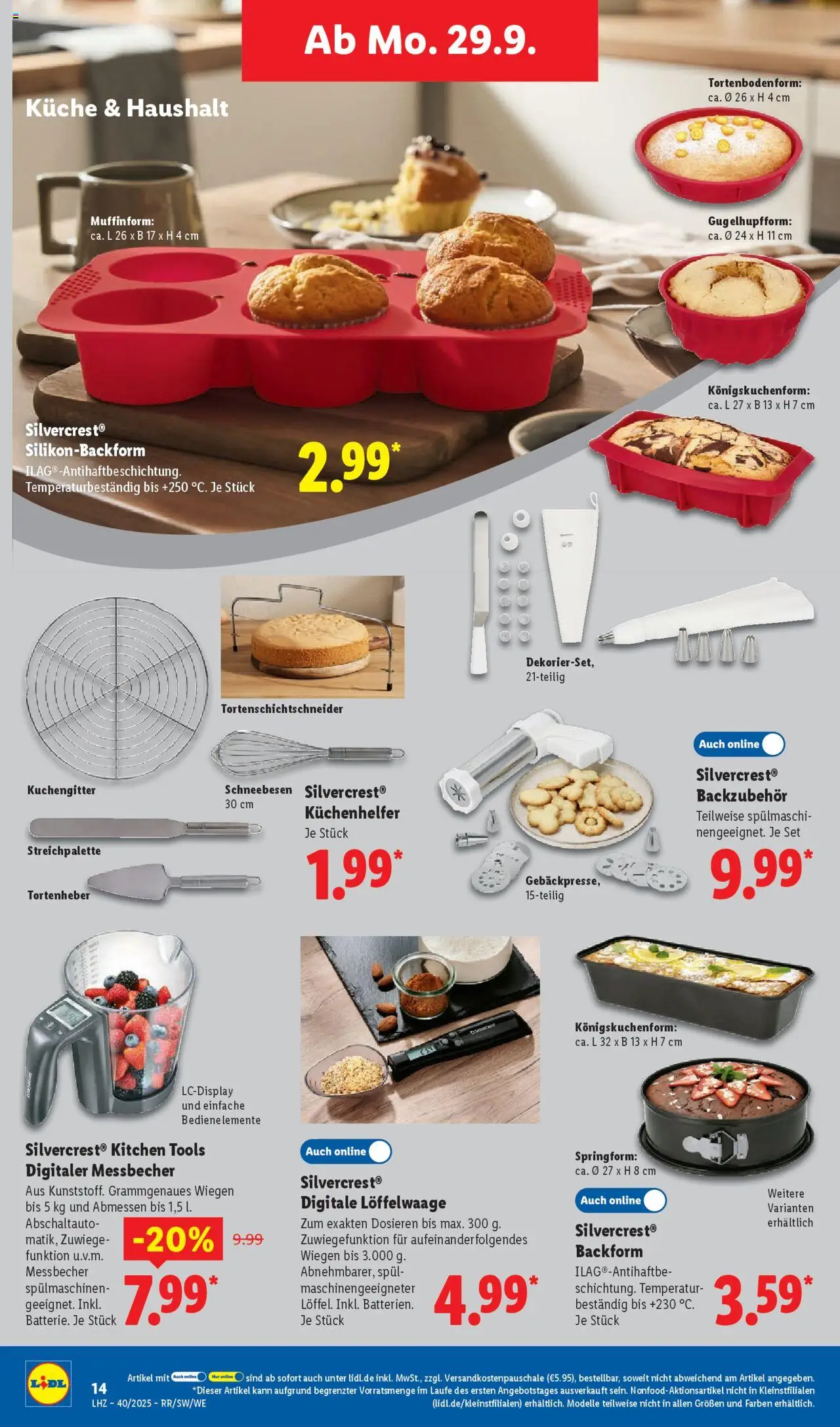 Lidl Prospekt Gundelsheim – gültig ab 29.09.2025 | Seite: 26 | Produkte: Küche
