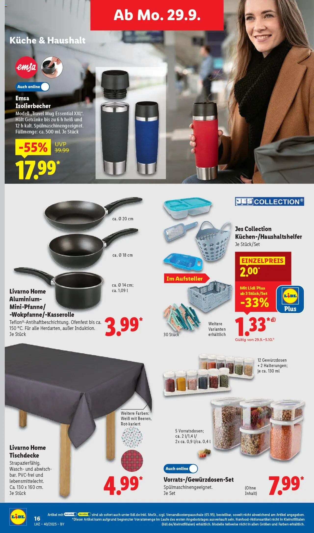 Lidl Prospekt Uffenheim – gültig ab 29.09.2025 | Seite: 28 | Produkte: Küche