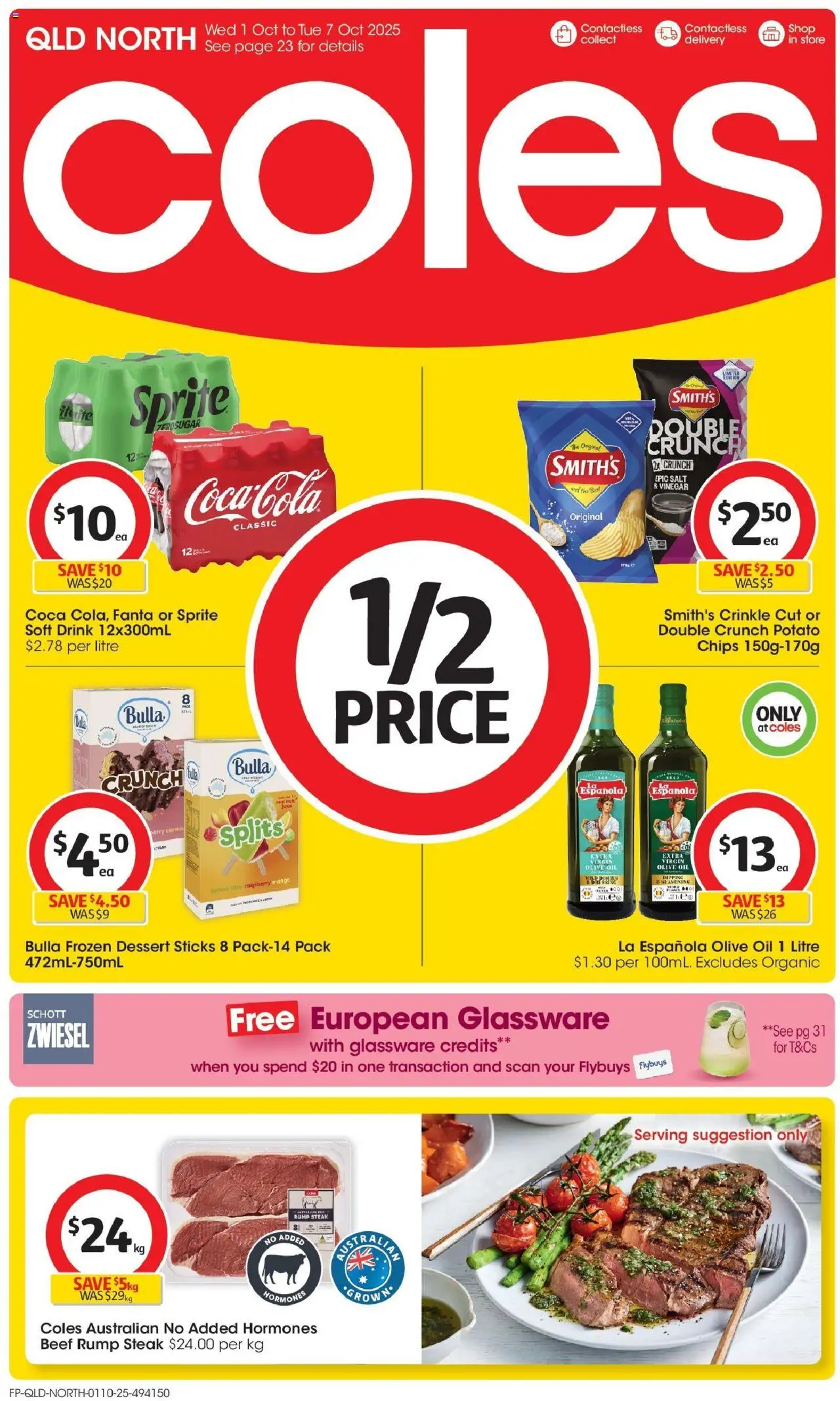 Coles catalogue next week Wednesday 01 October