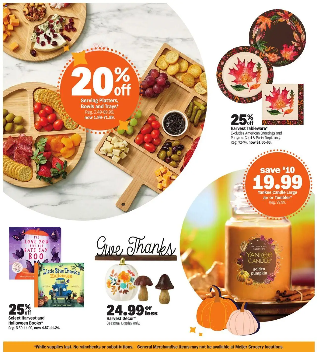 Meijer Great deal for Halloween - valid from 01.10.2025 | Page: 6 | Products: Pumpkin