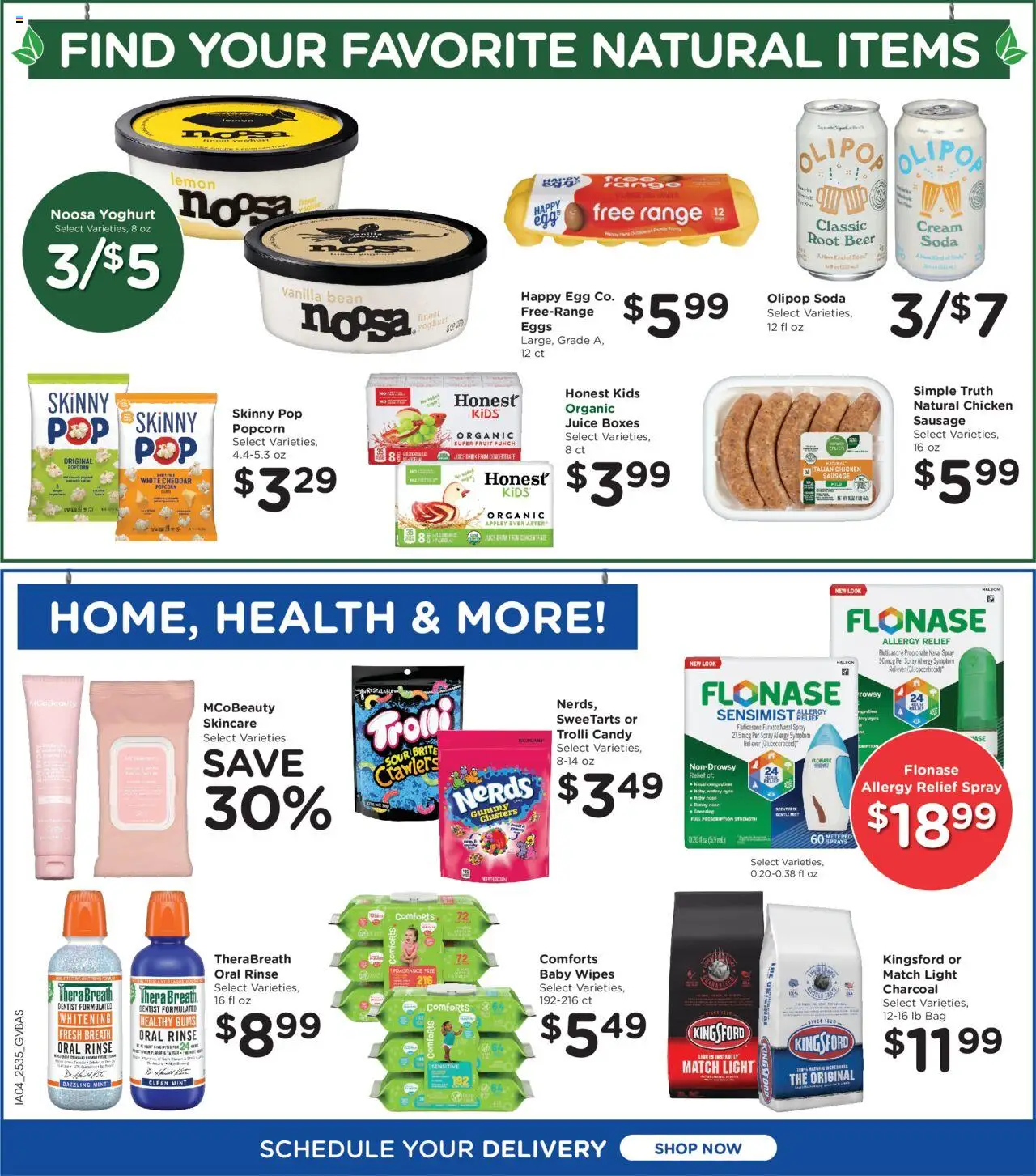 Kroger Ad - valid from 01.10.2025 | Page: 6 | Products: Fragrance, Juice, Bag, 2人掛けソファ