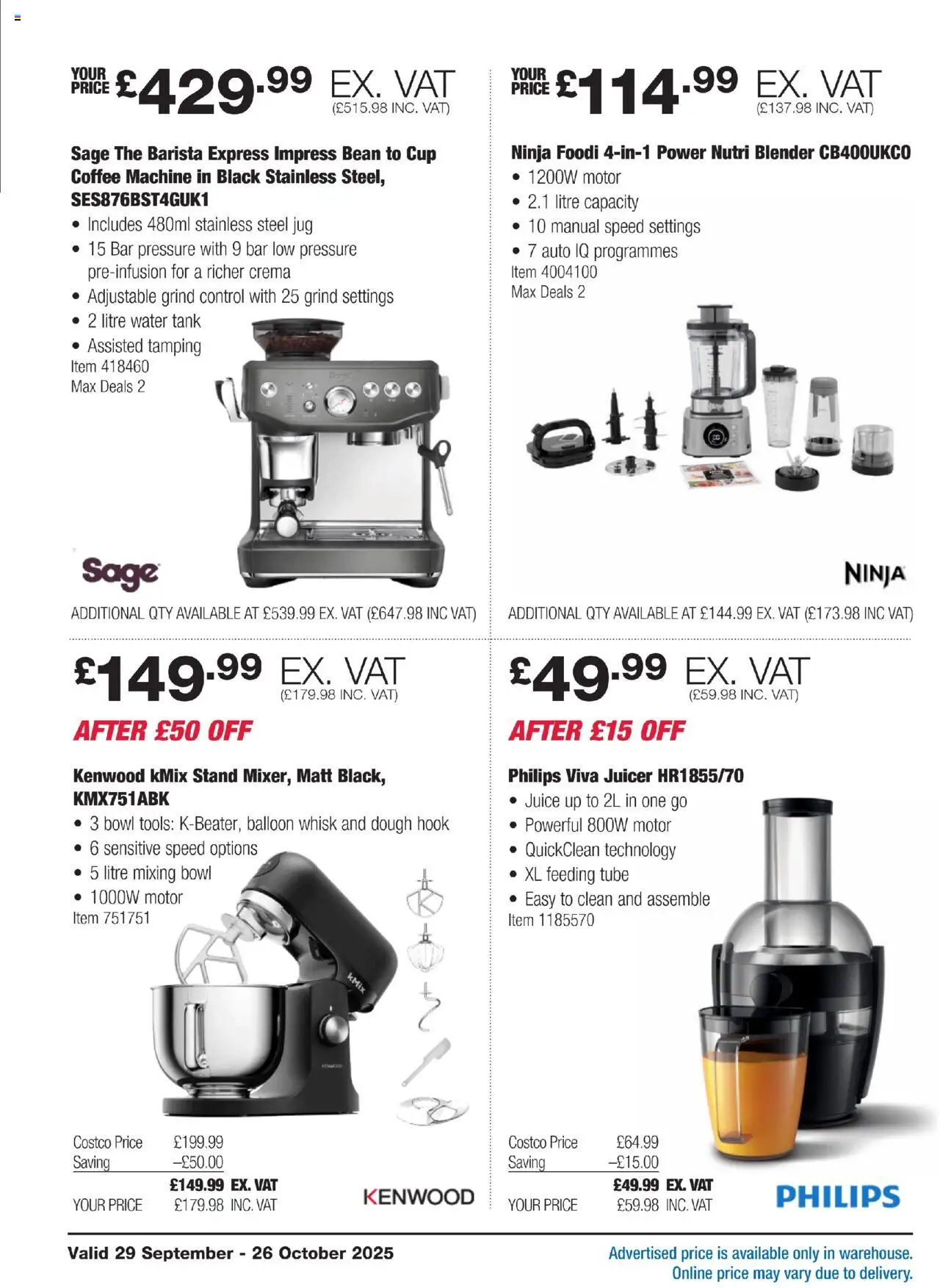  | Page: 2 | Products: Coffee, Juice, Coffee machine, Juicer