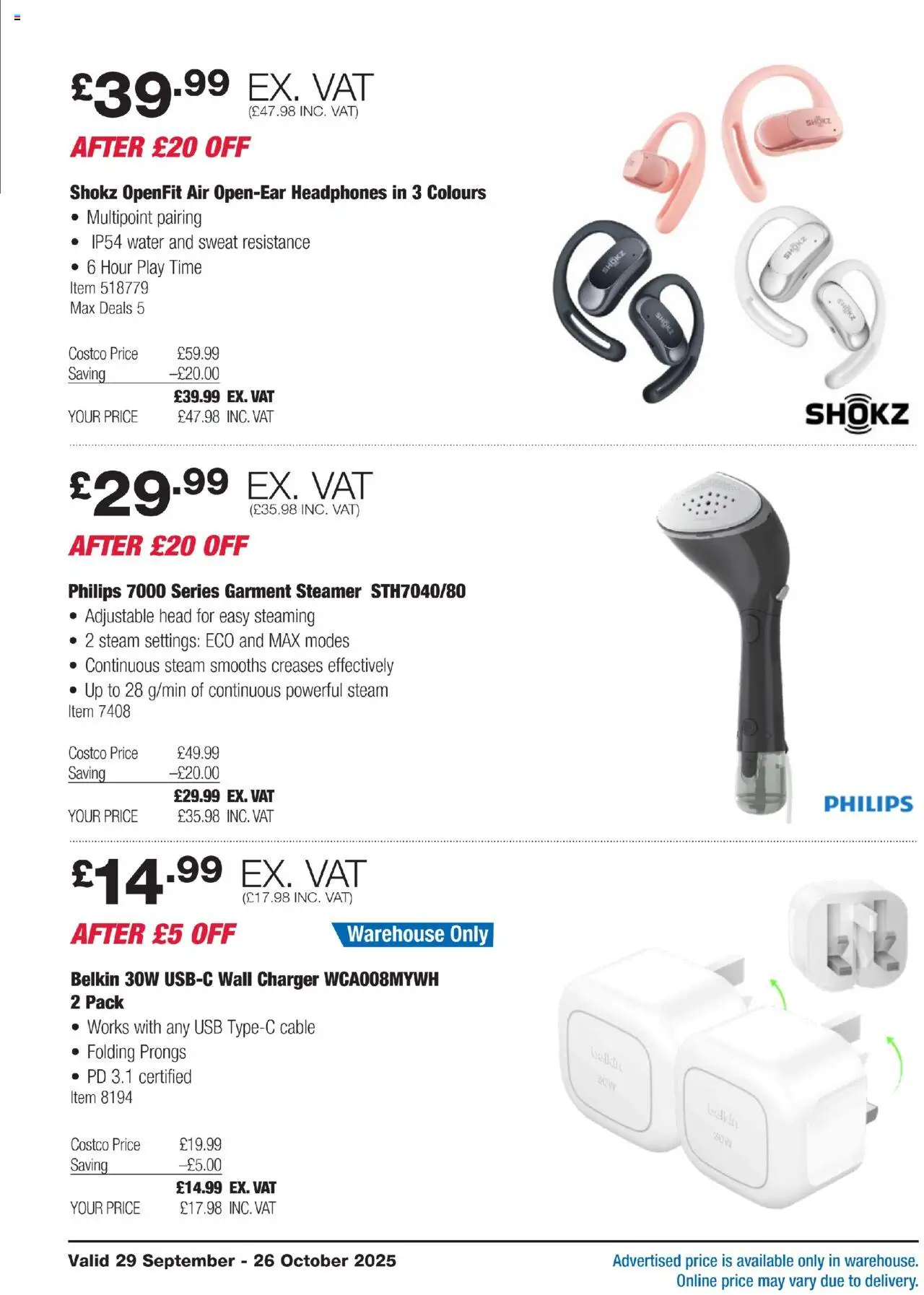  | Page: 8 | Products: Headphones, Cable, USB