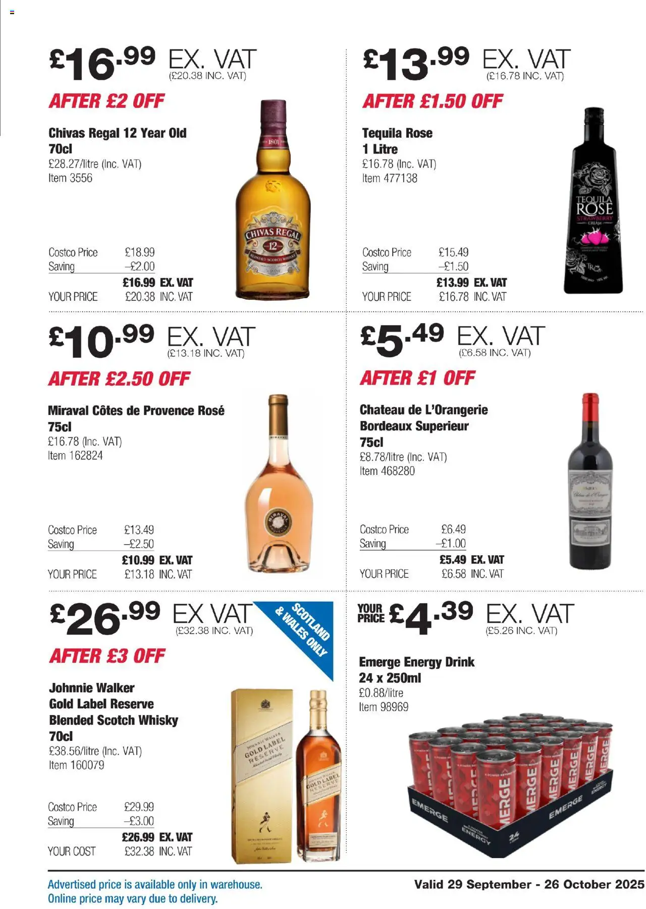  | Page: 17 | Products: Scotch whisky, Whisky, Cream, Energy drink