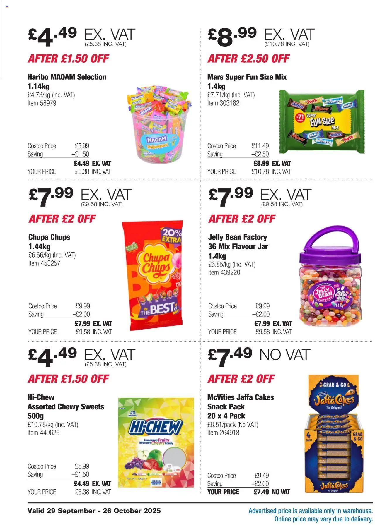  | Page: 20 | Products: Vanília kivonat, Chupa chups, Snack