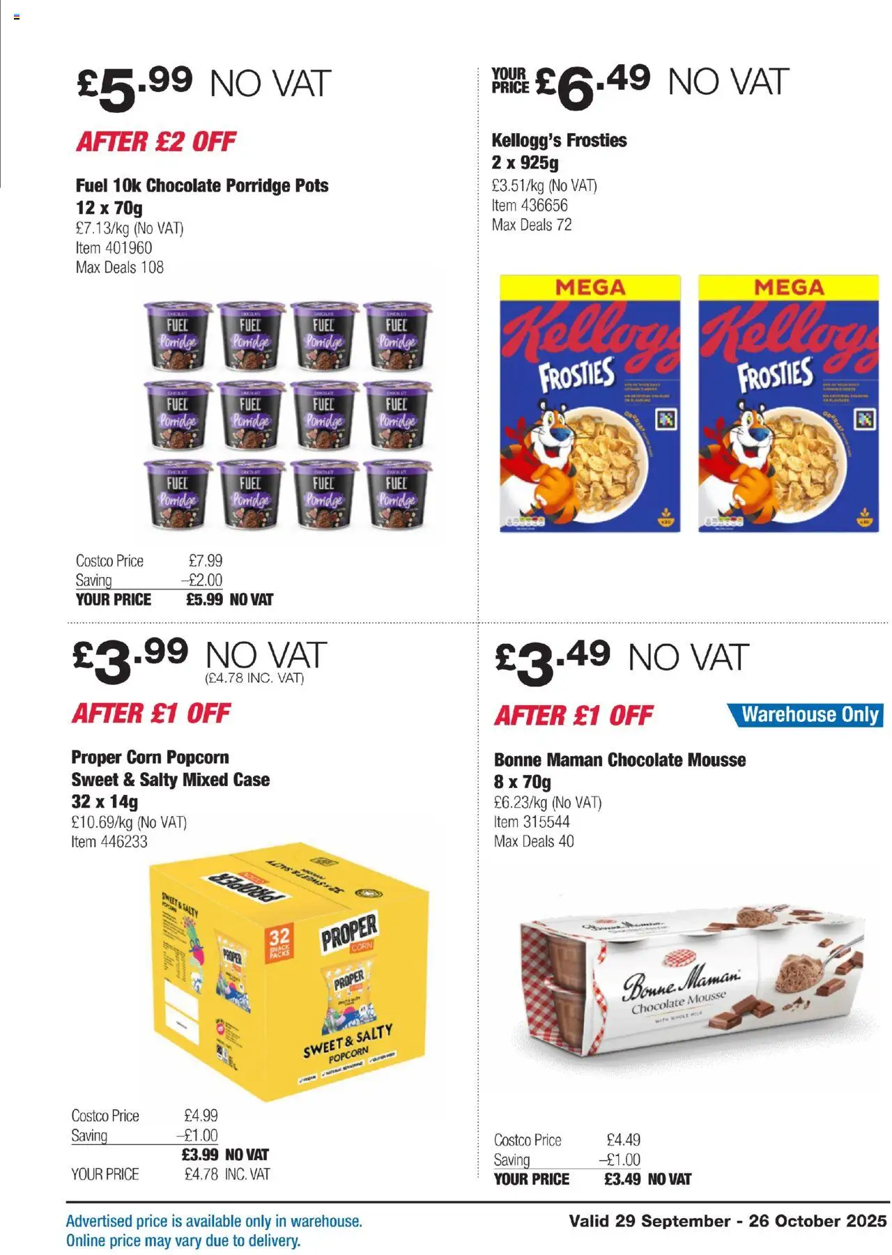  | Page: 19 | Products: Milk, Chocolate, Popcorn, Snack