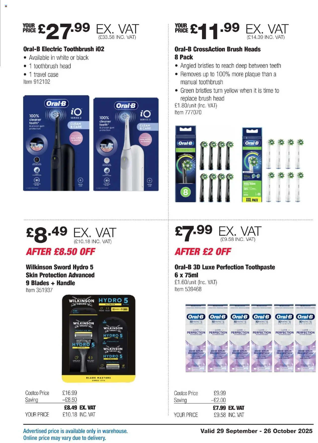  | Page: 23 | Products: Brush, Handle, Toothpaste, Electric toothbrush