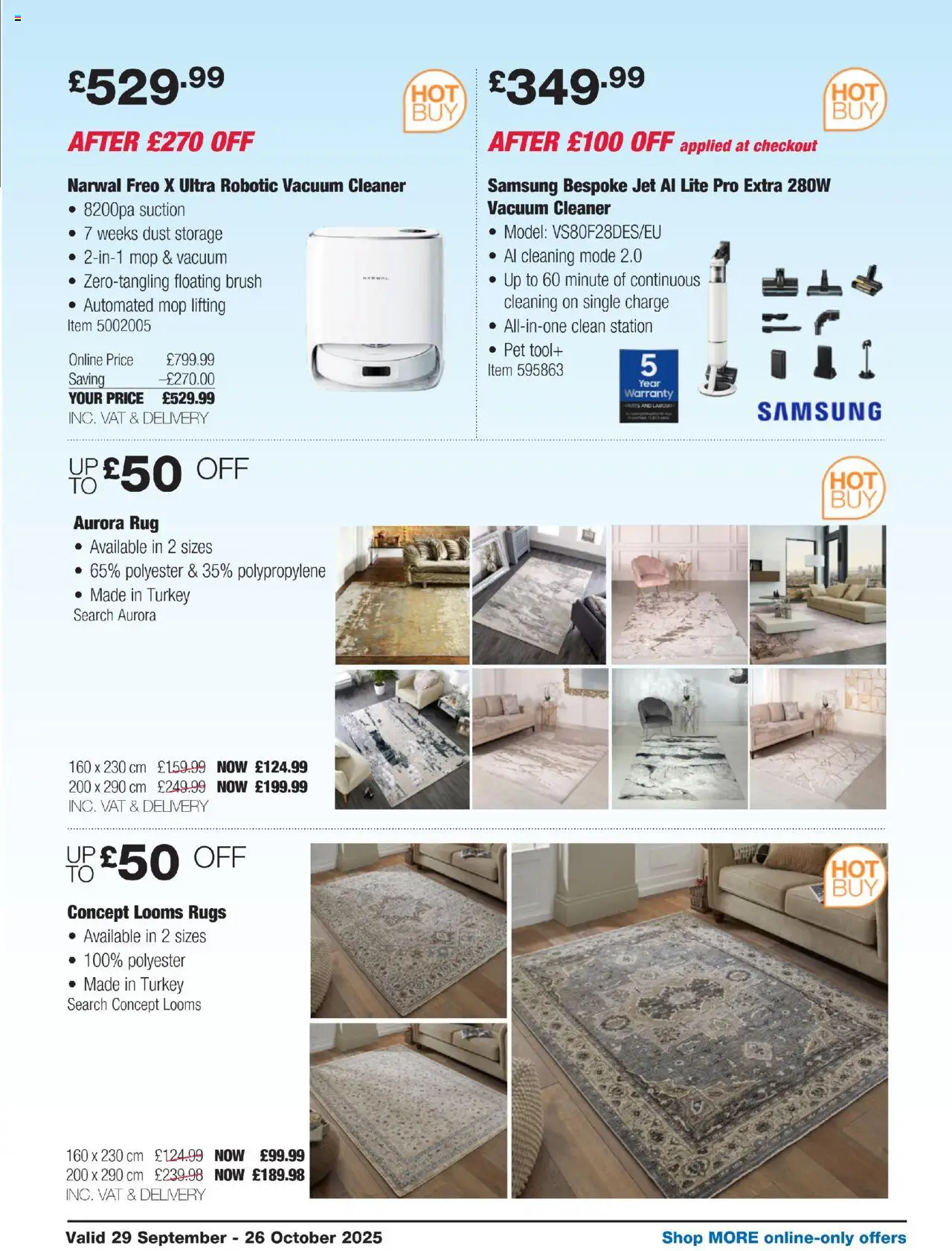  | Page: 33 | Products: Rug, Samsung, Füstölt oldalas, Vacuum cleaner